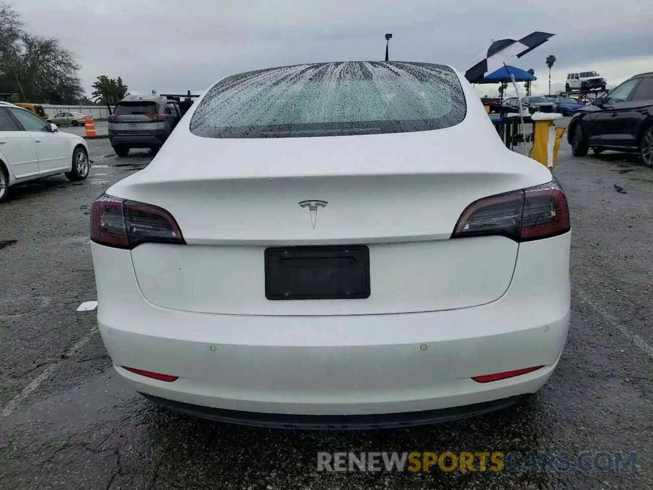 6 Photograph of a damaged car 5YJ3E1EA7KF446611 TESLA MODEL 3 2019