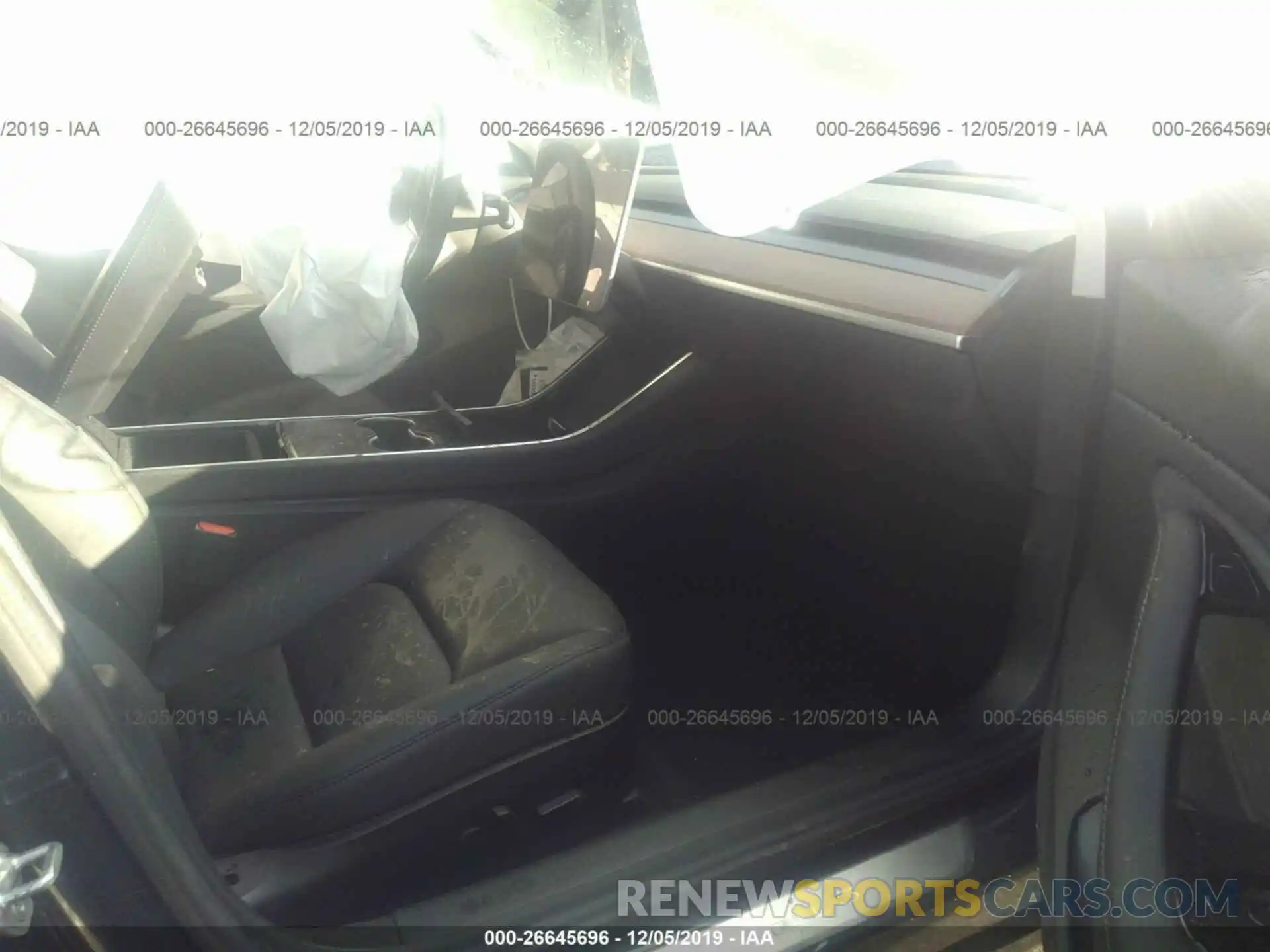 5 Photograph of a damaged car 5YJ3E1EA7KF480239 TESLA MODEL 3 2019