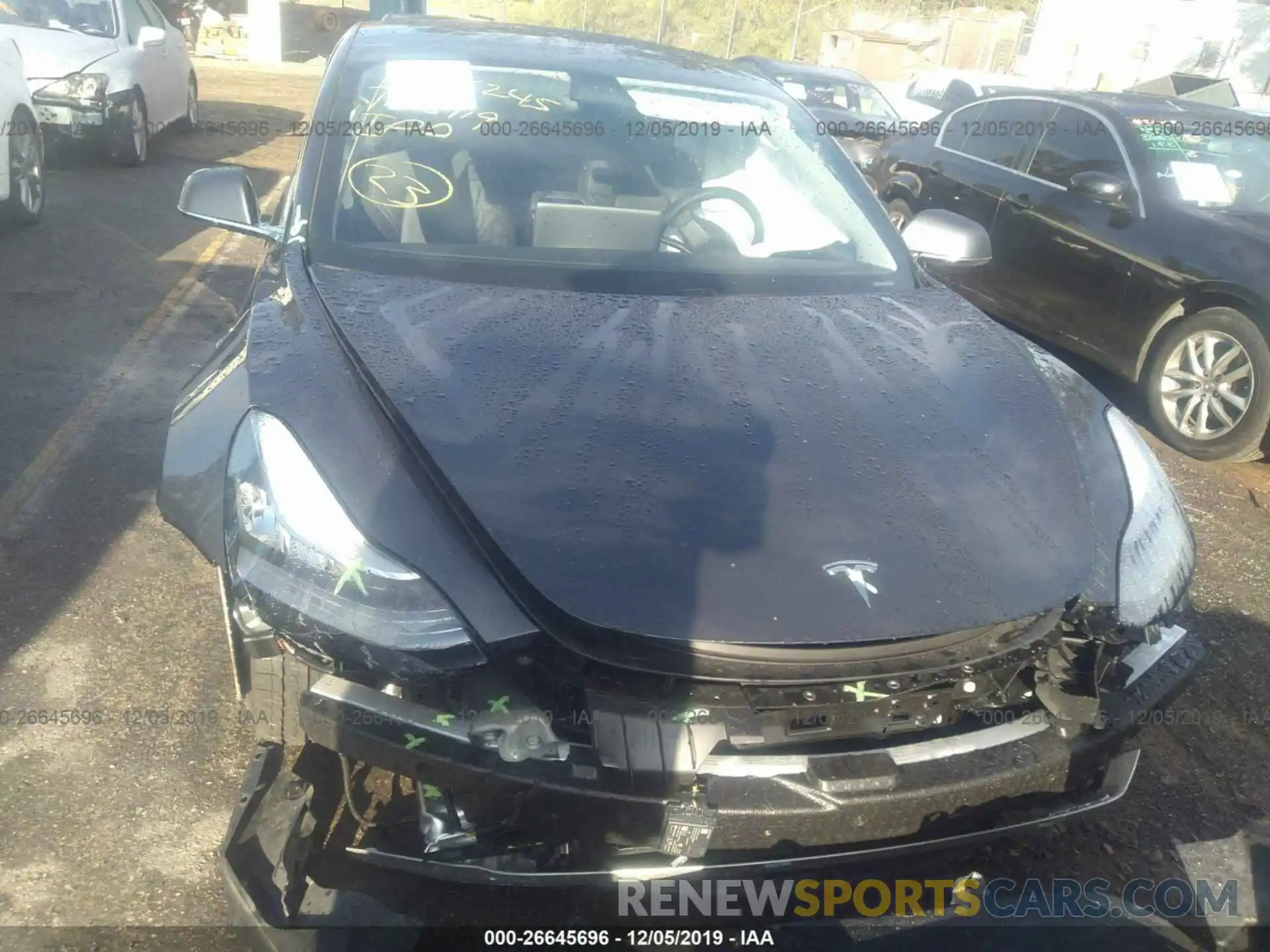 6 Photograph of a damaged car 5YJ3E1EA7KF480239 TESLA MODEL 3 2019