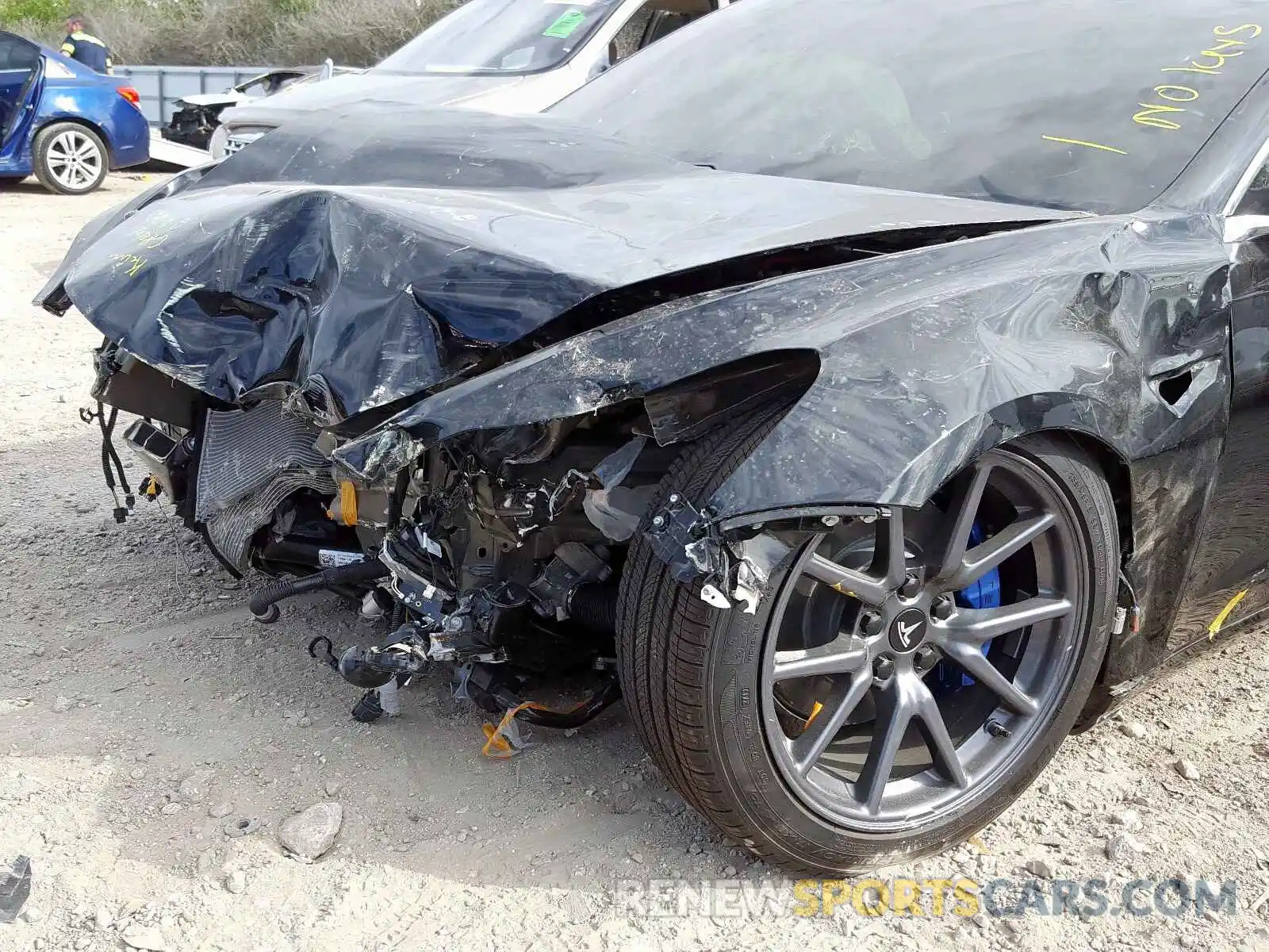 9 Photograph of a damaged car 5YJ3E1EA7KF484291 TESLA MODEL 3 2019