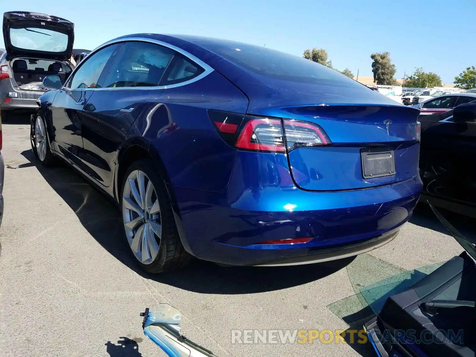 3 Фотография поврежденного автомобиля 5YJ3E1EA7KF495338 TESLA MODEL 3 2019