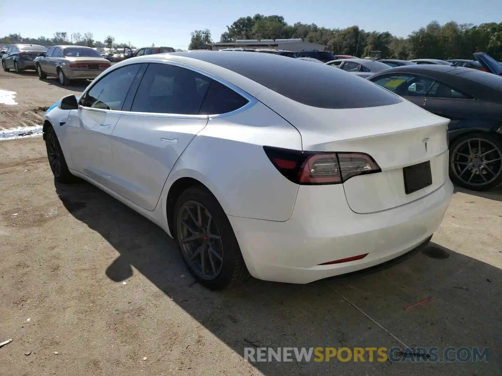 3 Photograph of a damaged car 5YJ3E1EA7KF509111 TESLA MODEL 3 2019