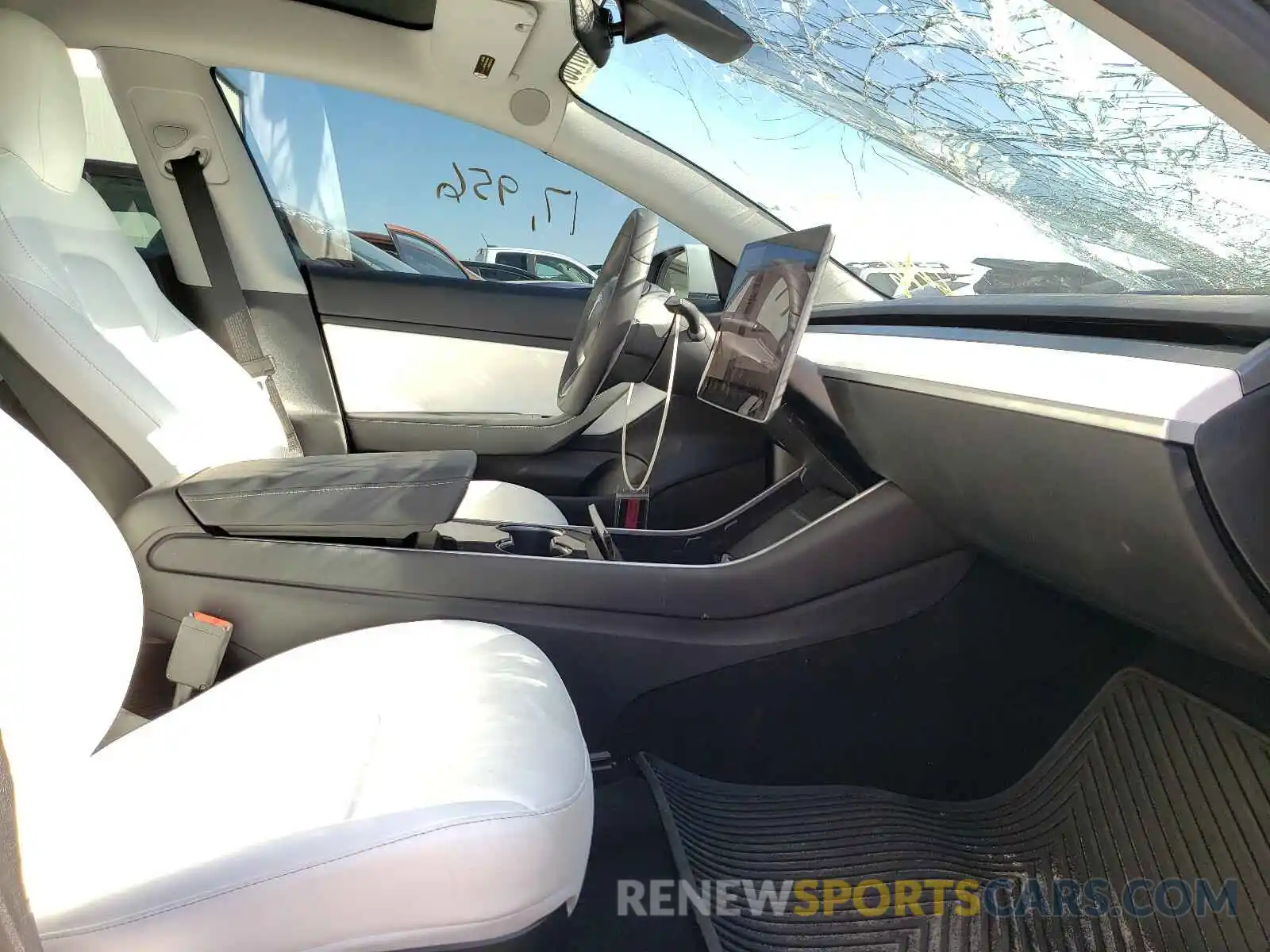 5 Photograph of a damaged car 5YJ3E1EA7KF509111 TESLA MODEL 3 2019