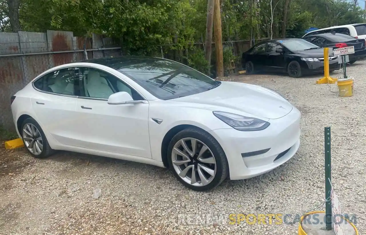 1 Фотография поврежденного автомобиля 5YJ3E1EA7KF509772 TESLA MODEL 3 2019