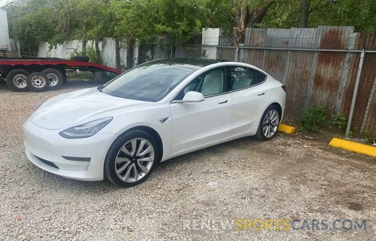 2 Фотография поврежденного автомобиля 5YJ3E1EA7KF509772 TESLA MODEL 3 2019