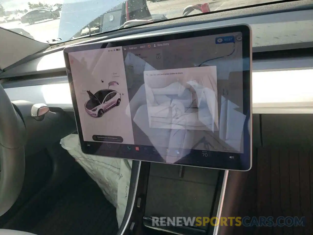 9 Photograph of a damaged car 5YJ3E1EA7KF509982 TESLA MODEL 3 2019