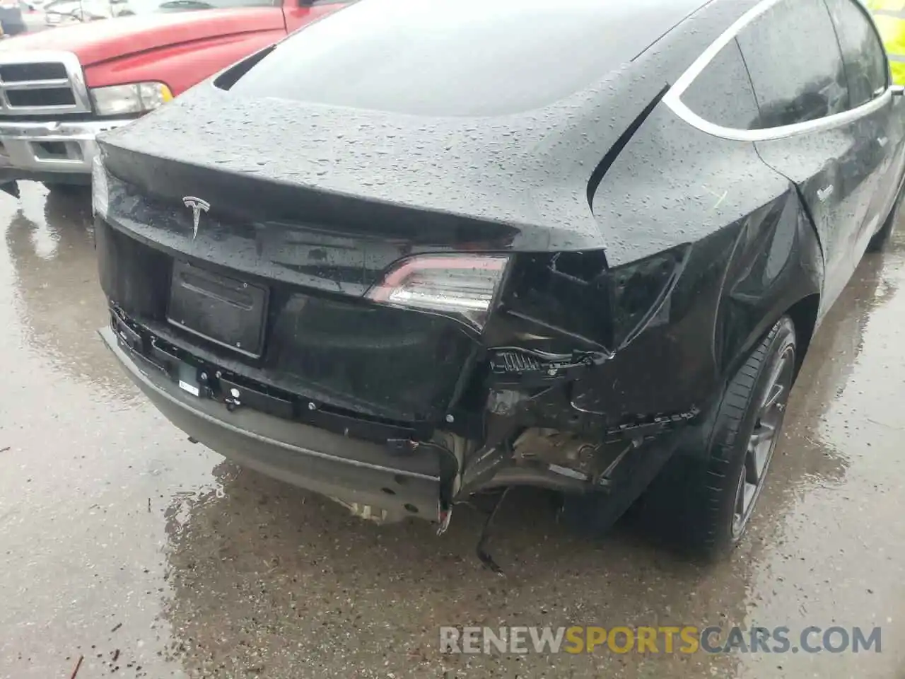 9 Photograph of a damaged car 5YJ3E1EA8KF190155 TESLA MODEL 3 2019