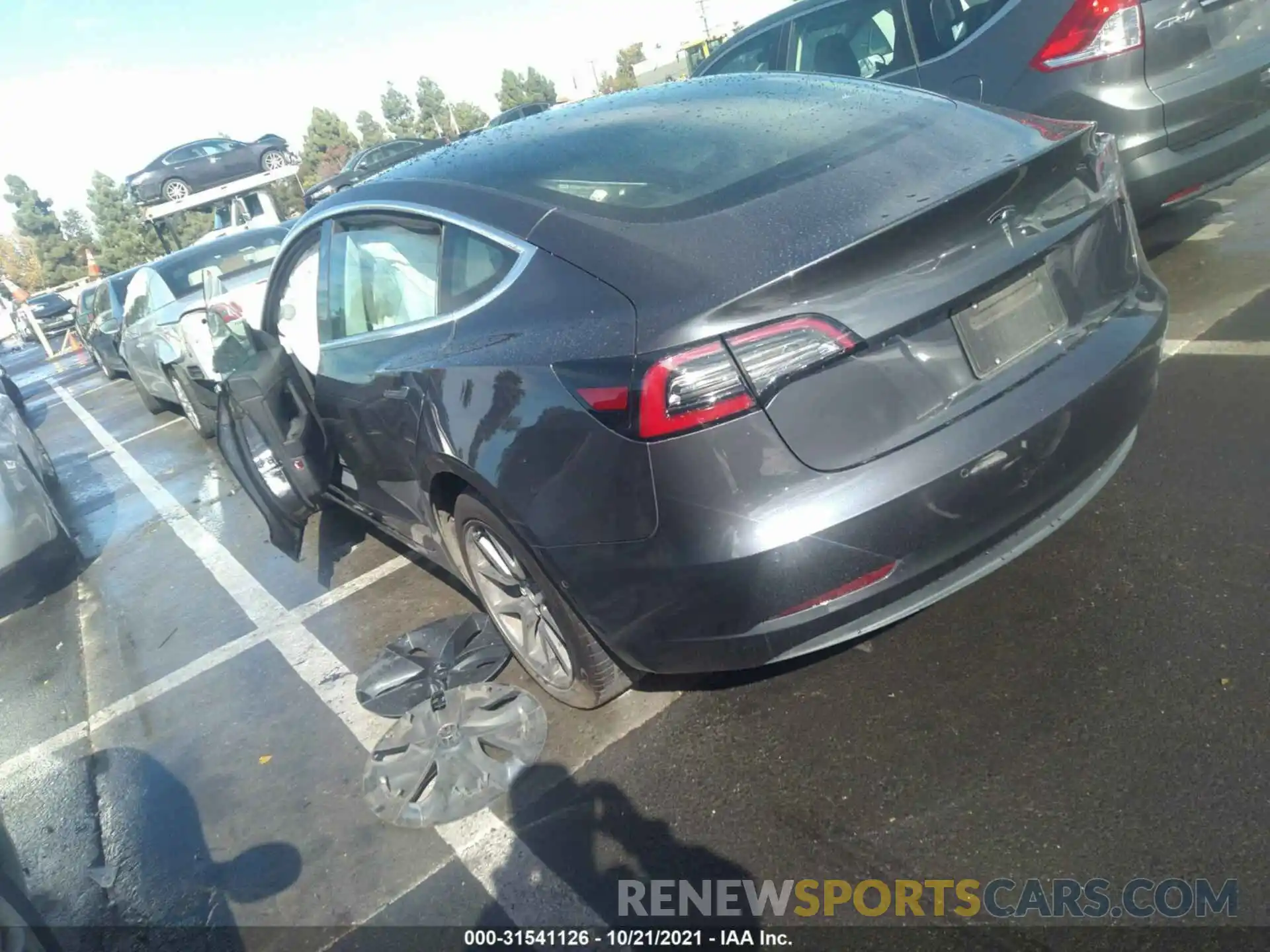 3 Photograph of a damaged car 5YJ3E1EA8KF190267 TESLA MODEL 3 2019