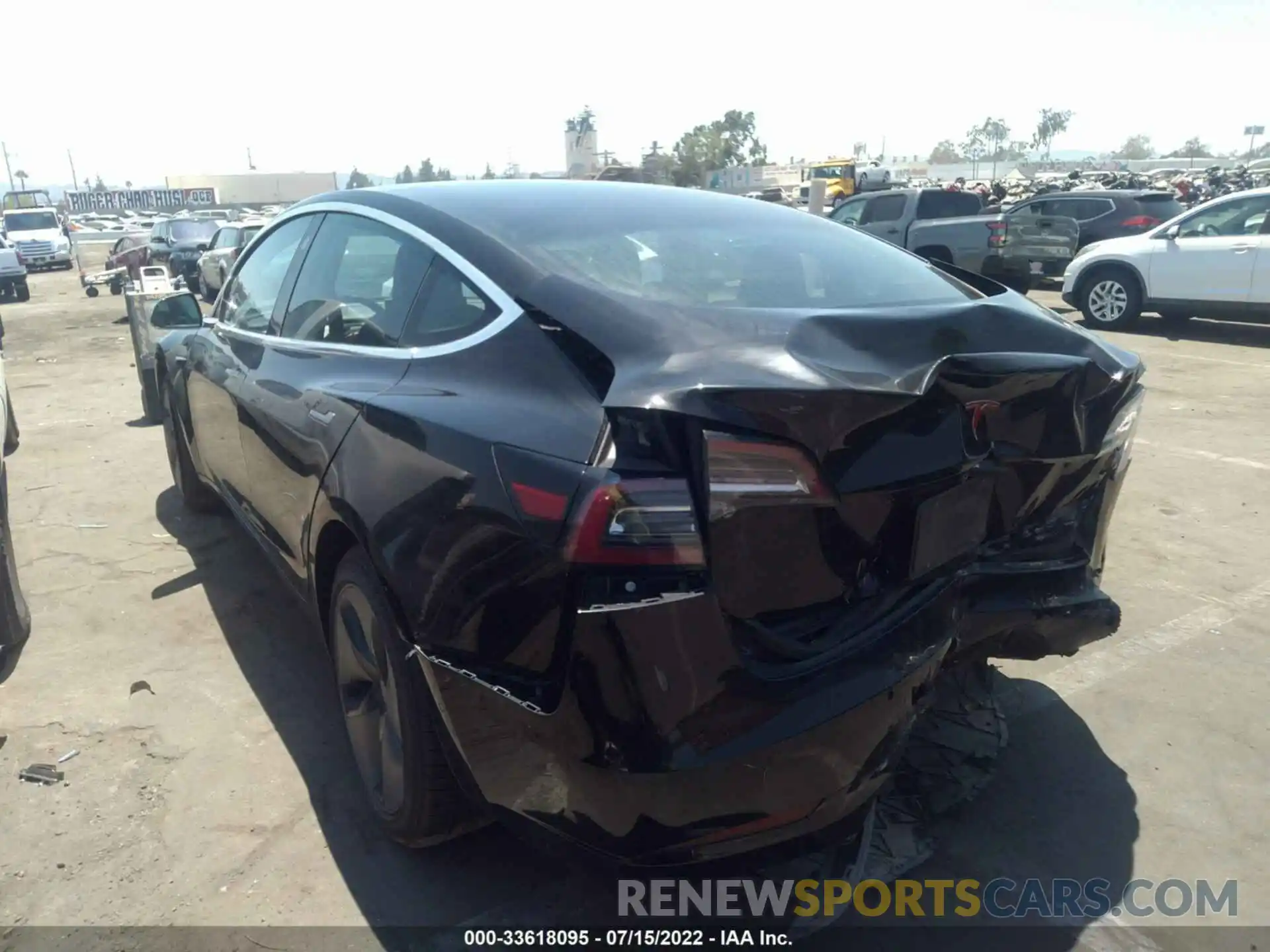 3 Photograph of a damaged car 5YJ3E1EA8KF196926 TESLA MODEL 3 2019