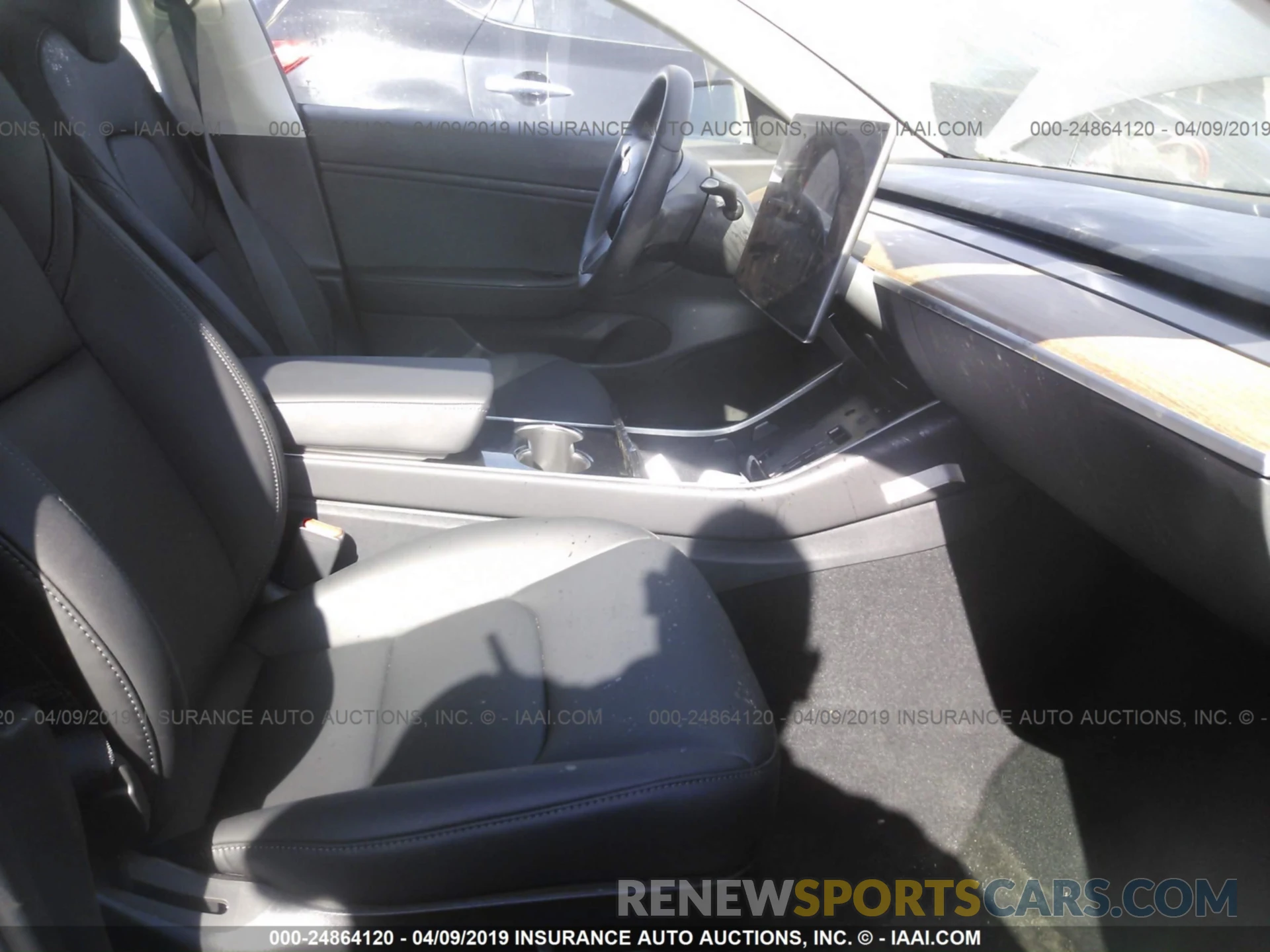 5 Photograph of a damaged car 5YJ3E1EA8KF297075 TESLA MODEL 3 2019