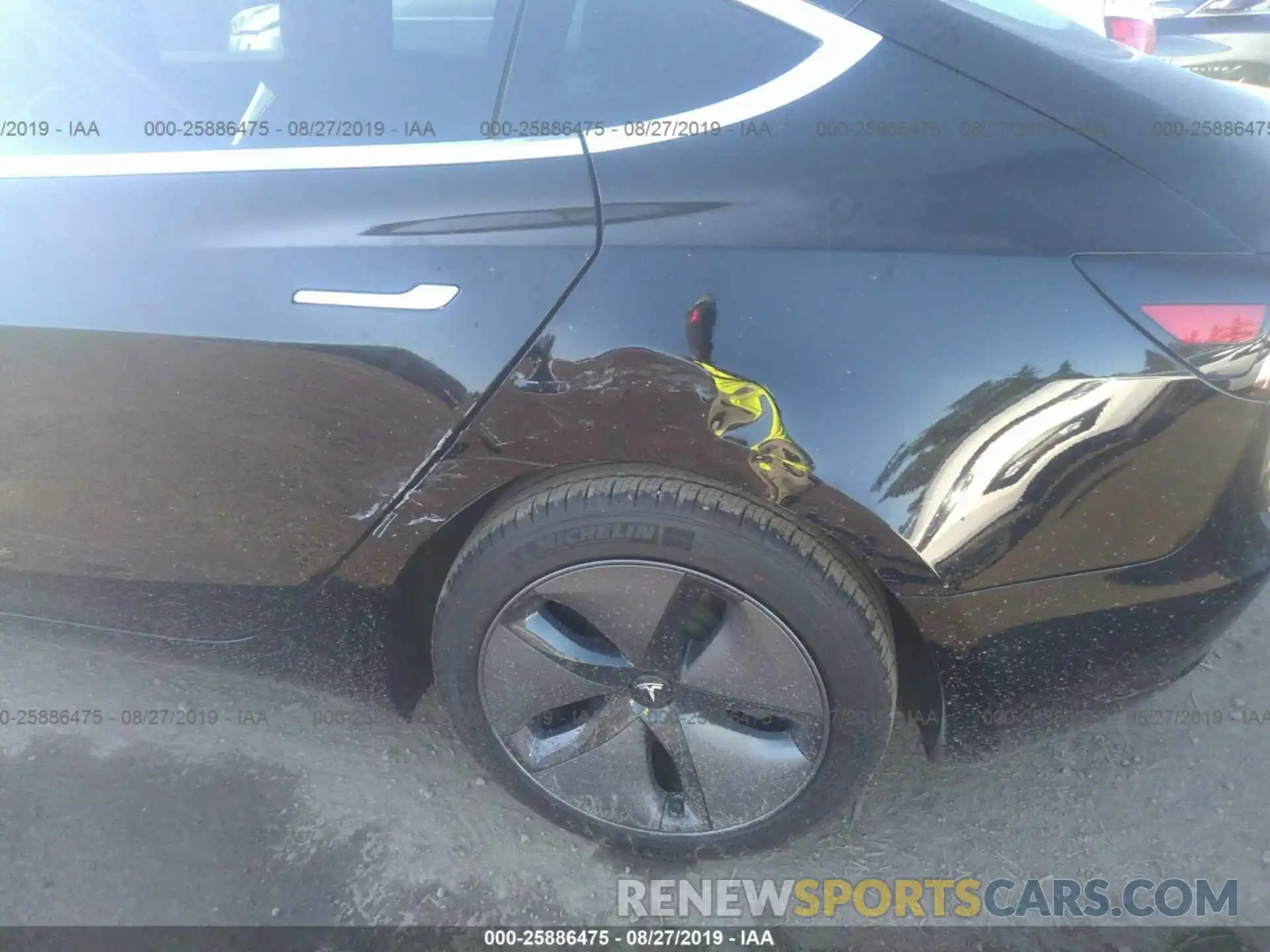 6 Photograph of a damaged car 5YJ3E1EA8KF297531 TESLA MODEL 3 2019