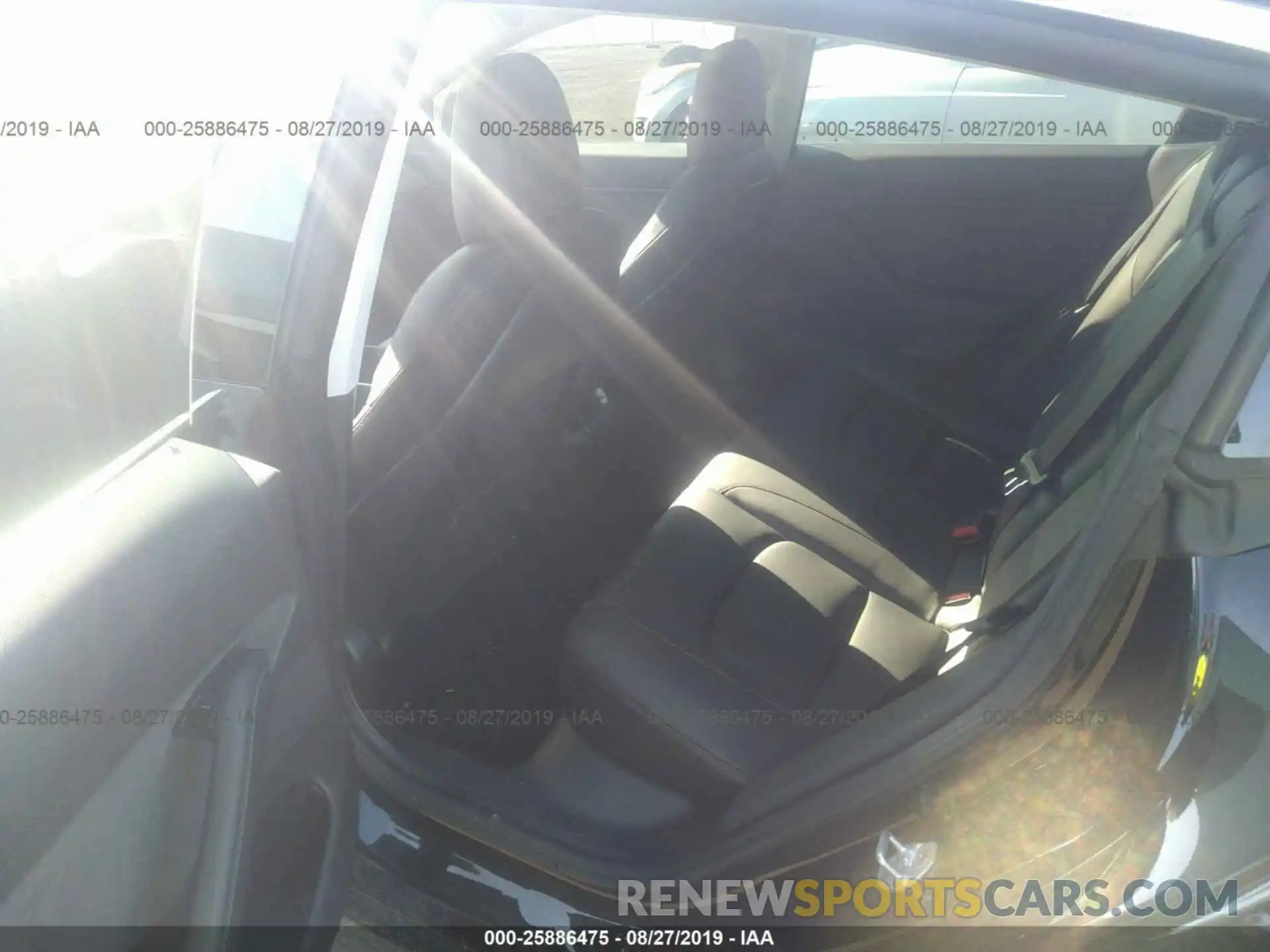 8 Photograph of a damaged car 5YJ3E1EA8KF297531 TESLA MODEL 3 2019