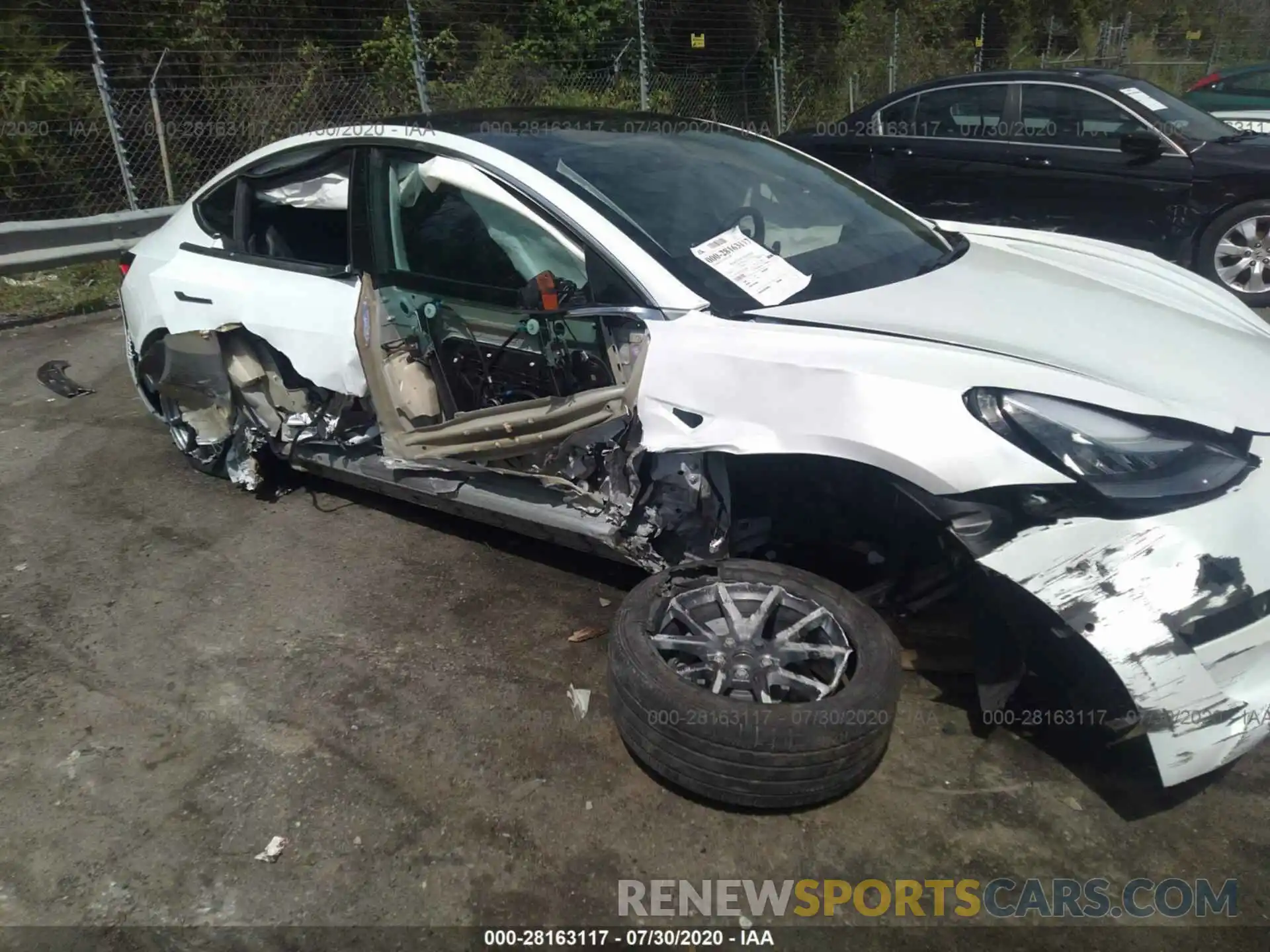 6 Photograph of a damaged car 5YJ3E1EA8KF299828 TESLA MODEL 3 2019