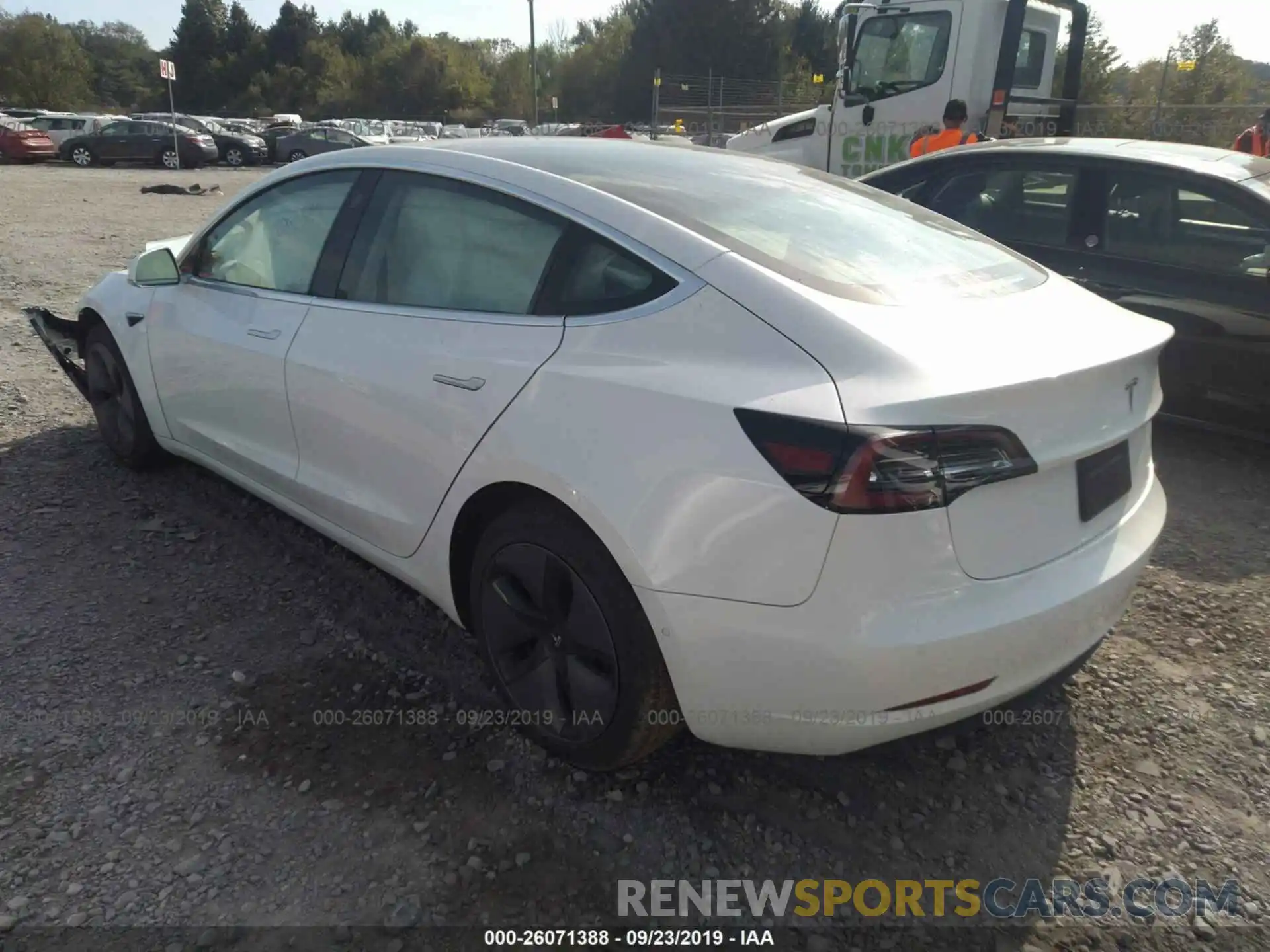 3 Photograph of a damaged car 5YJ3E1EA8KF300248 TESLA MODEL 3 2019