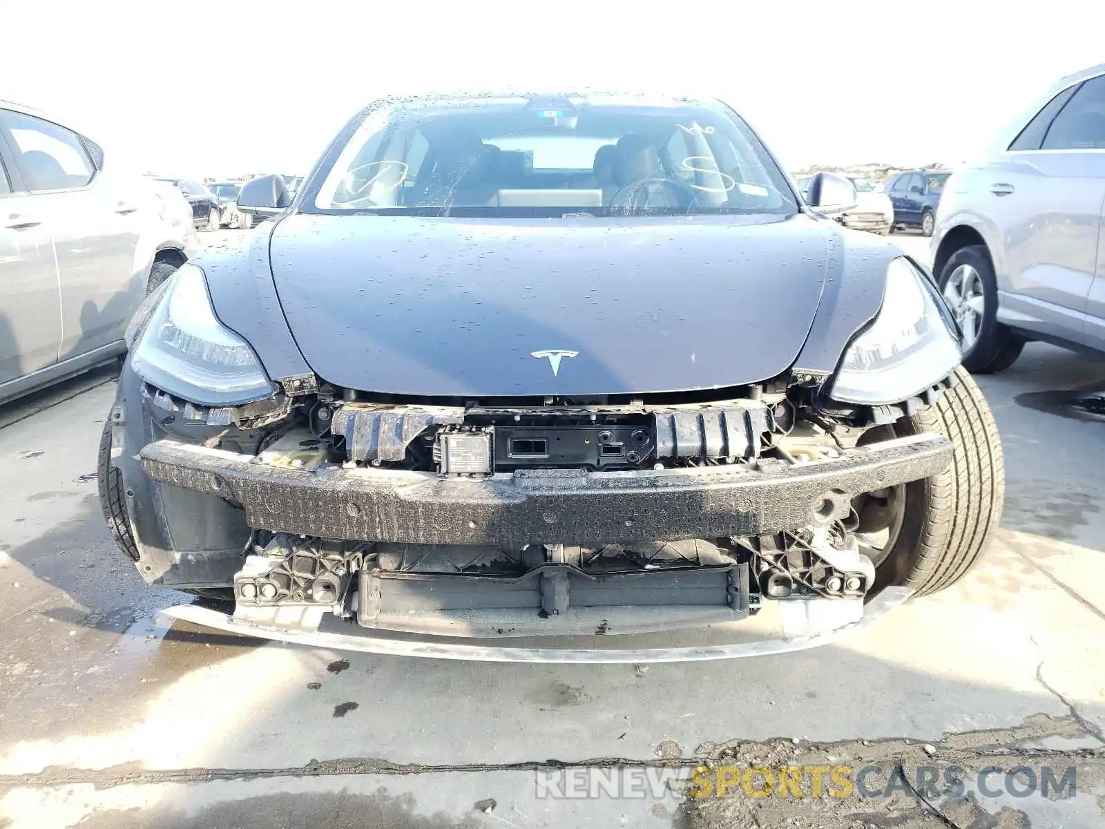 9 Photograph of a damaged car 5YJ3E1EA8KF300766 TESLA MODEL 3 2019