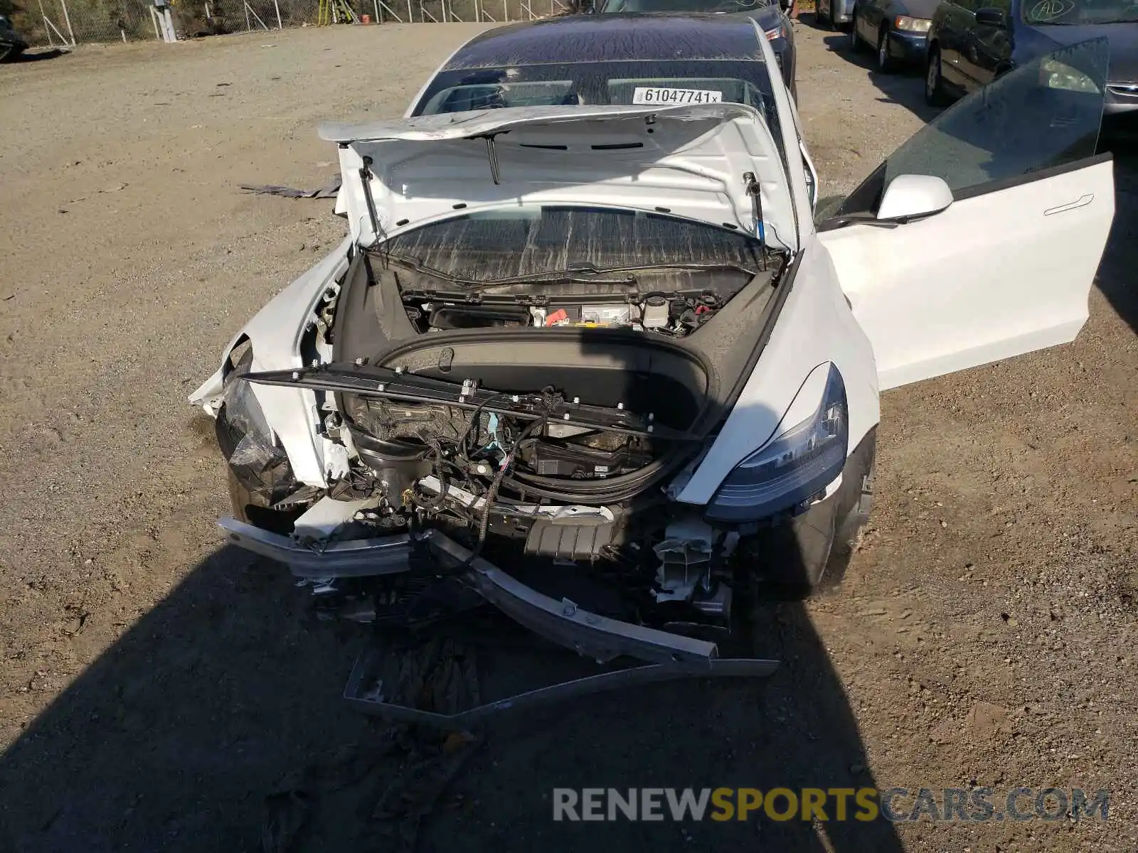 9 Photograph of a damaged car 5YJ3E1EA8KF302033 TESLA MODEL 3 2019