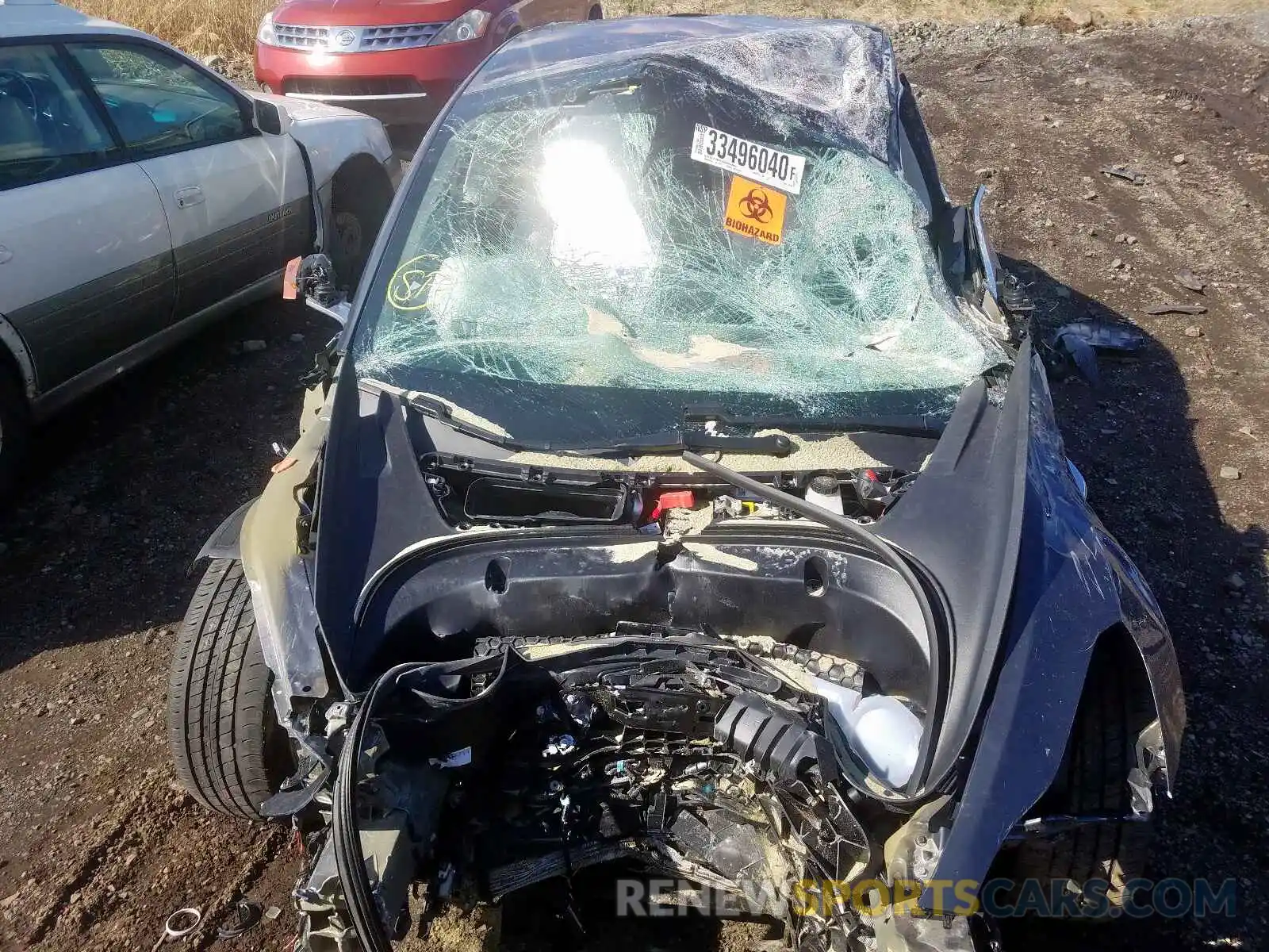 9 Photograph of a damaged car 5YJ3E1EA8KF302369 TESLA MODEL 3 2019