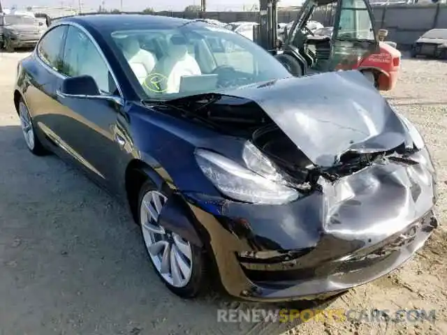 1 Photograph of a damaged car 5YJ3E1EA8KF302467 TESLA MODEL 3 2019