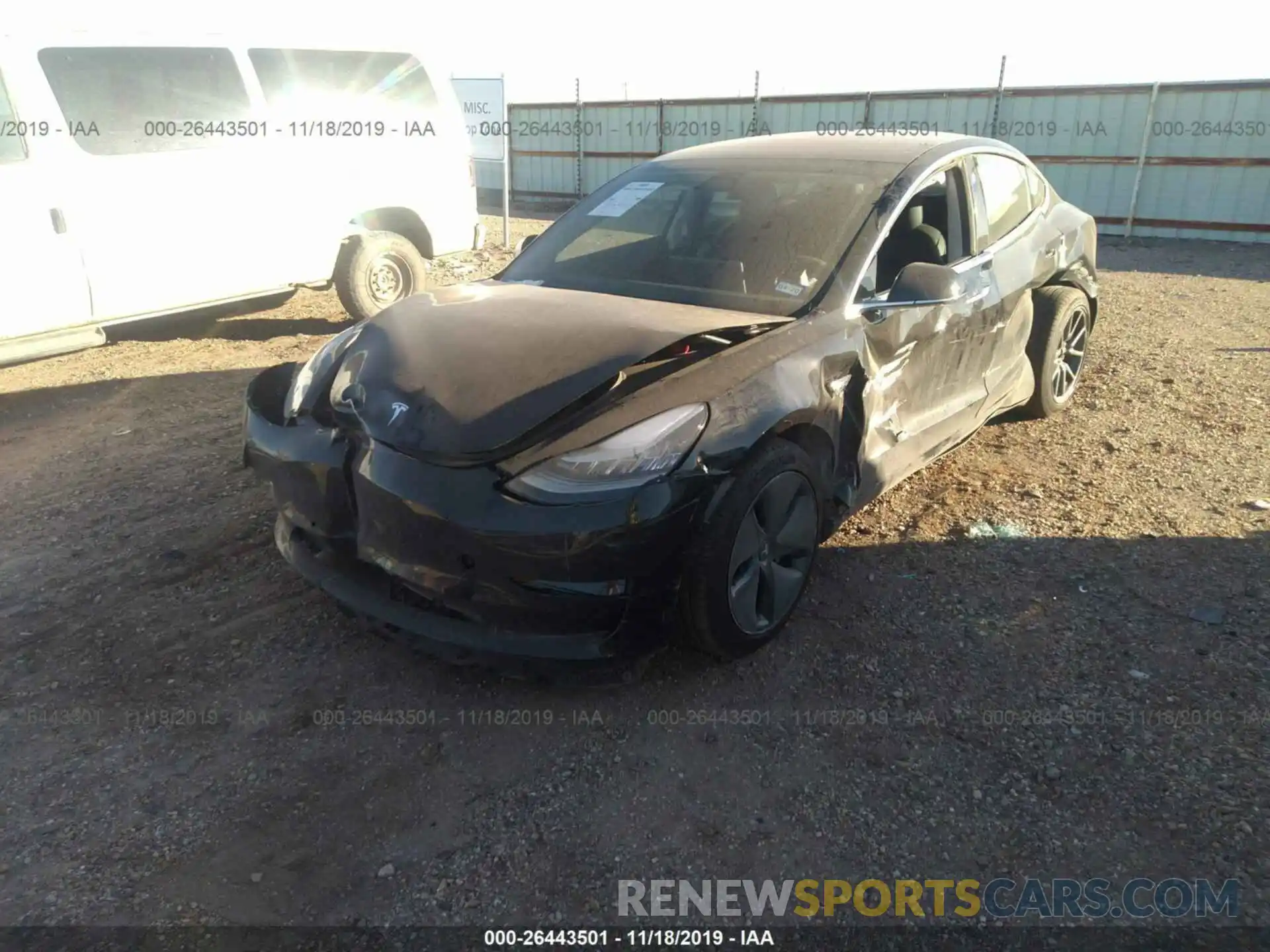 6 Фотография поврежденного автомобиля 5YJ3E1EA8KF304297 TESLA MODEL 3 2019