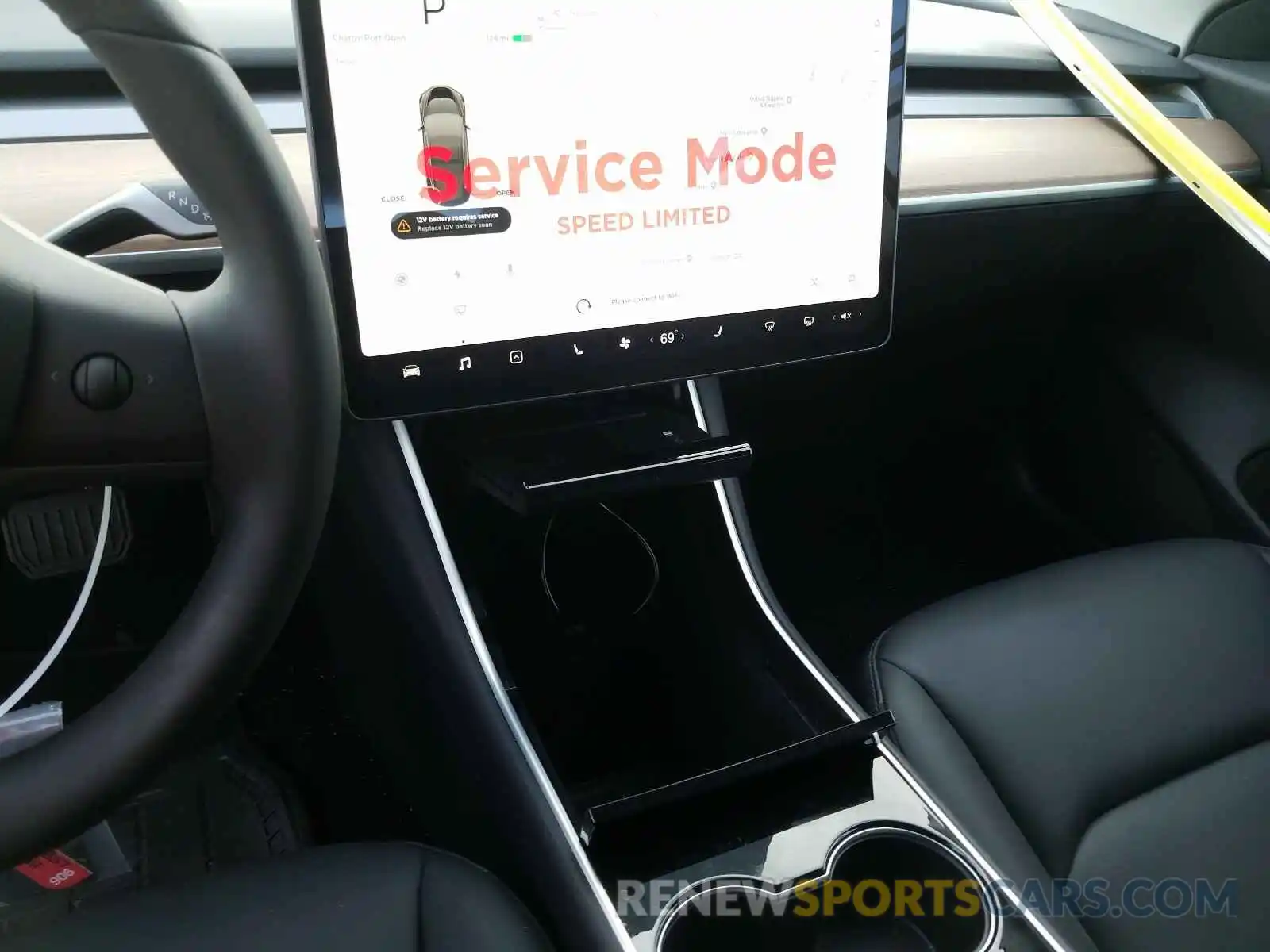 9 Photograph of a damaged car 5YJ3E1EA8KF305837 TESLA MODEL 3 2019