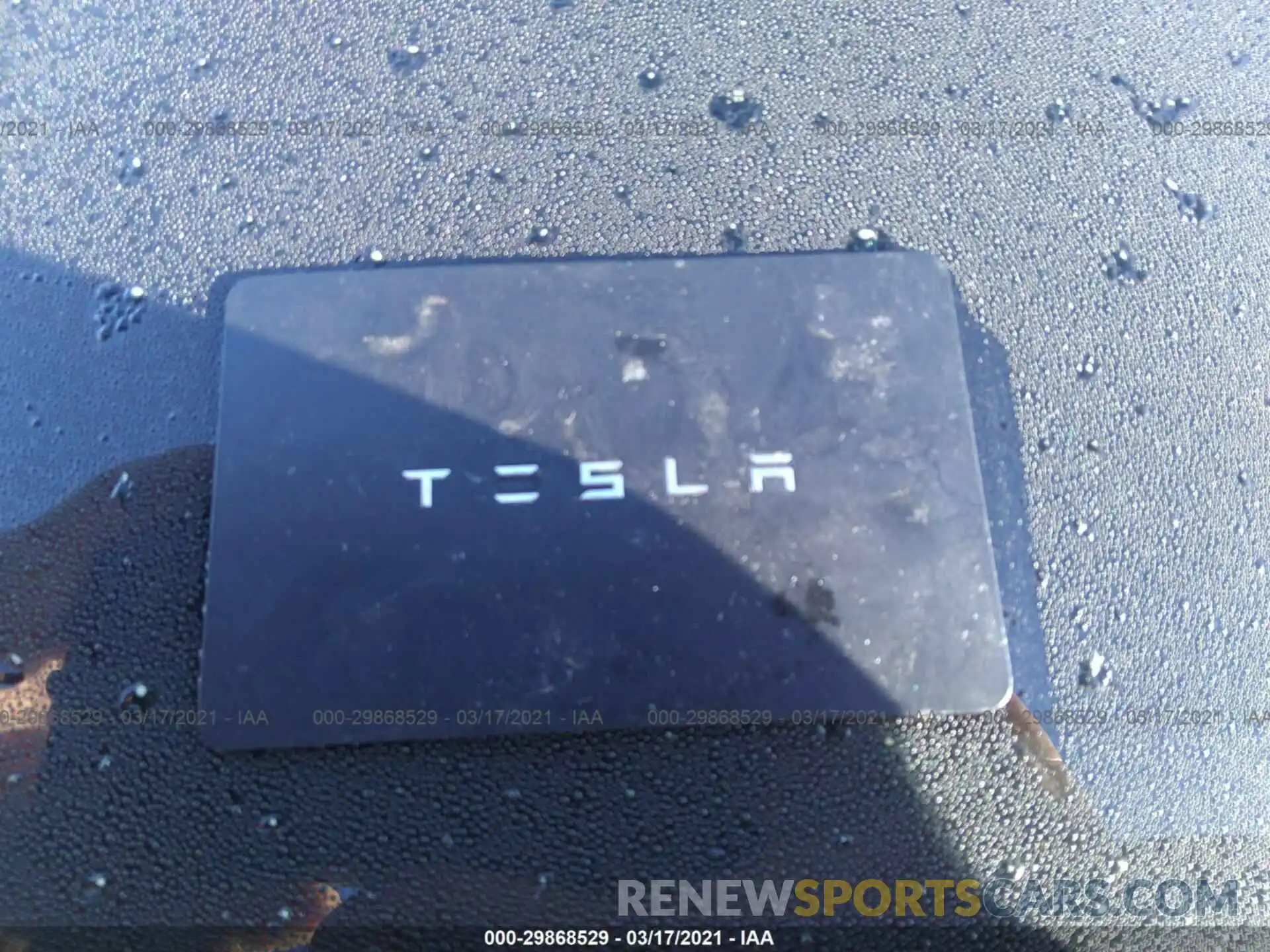 11 Photograph of a damaged car 5YJ3E1EA8KF306969 TESLA MODEL 3 2019