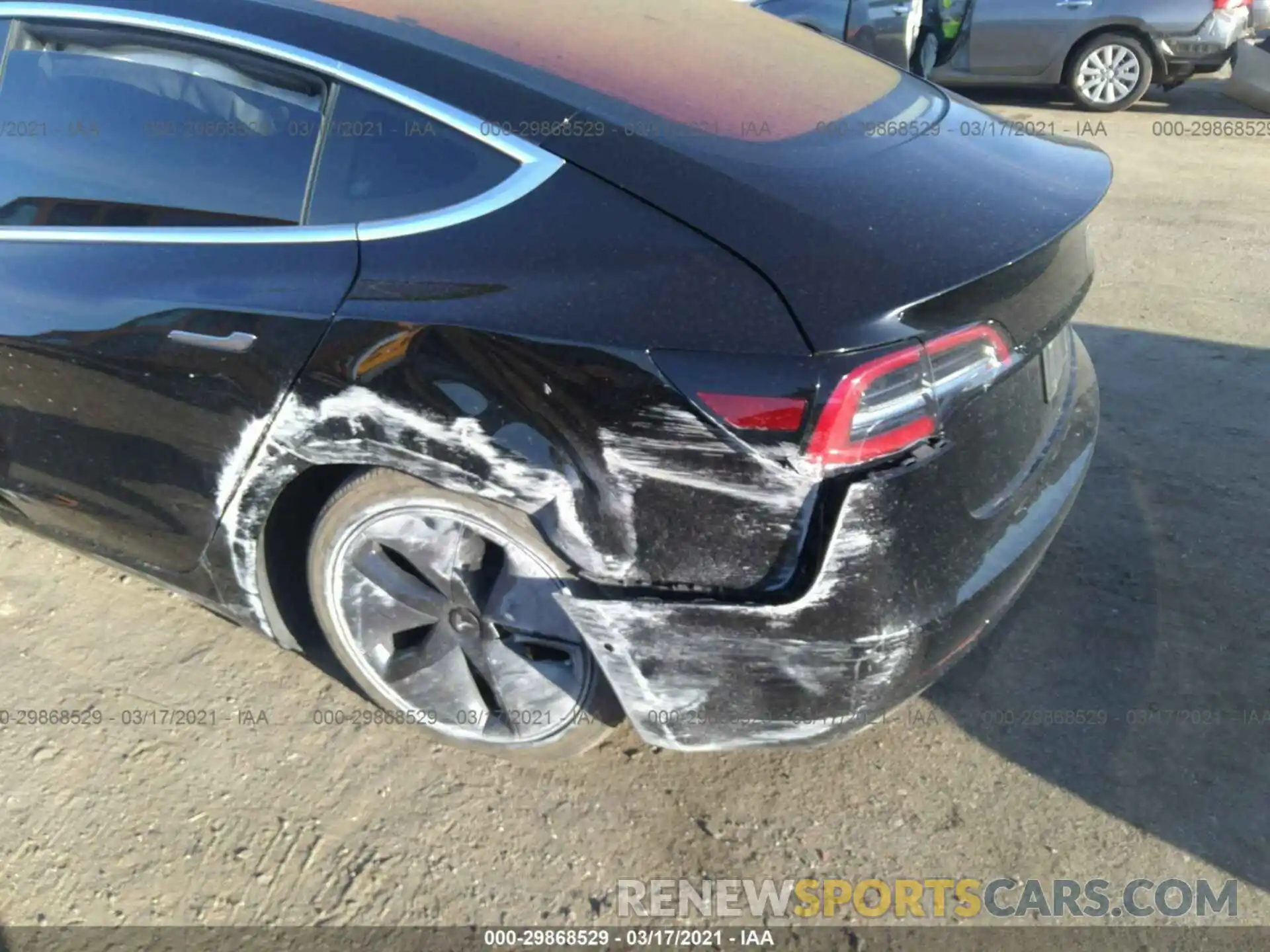 6 Photograph of a damaged car 5YJ3E1EA8KF306969 TESLA MODEL 3 2019