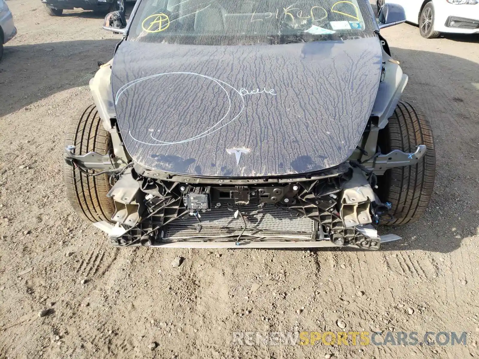 7 Photograph of a damaged car 5YJ3E1EA8KF308172 TESLA MODEL 3 2019