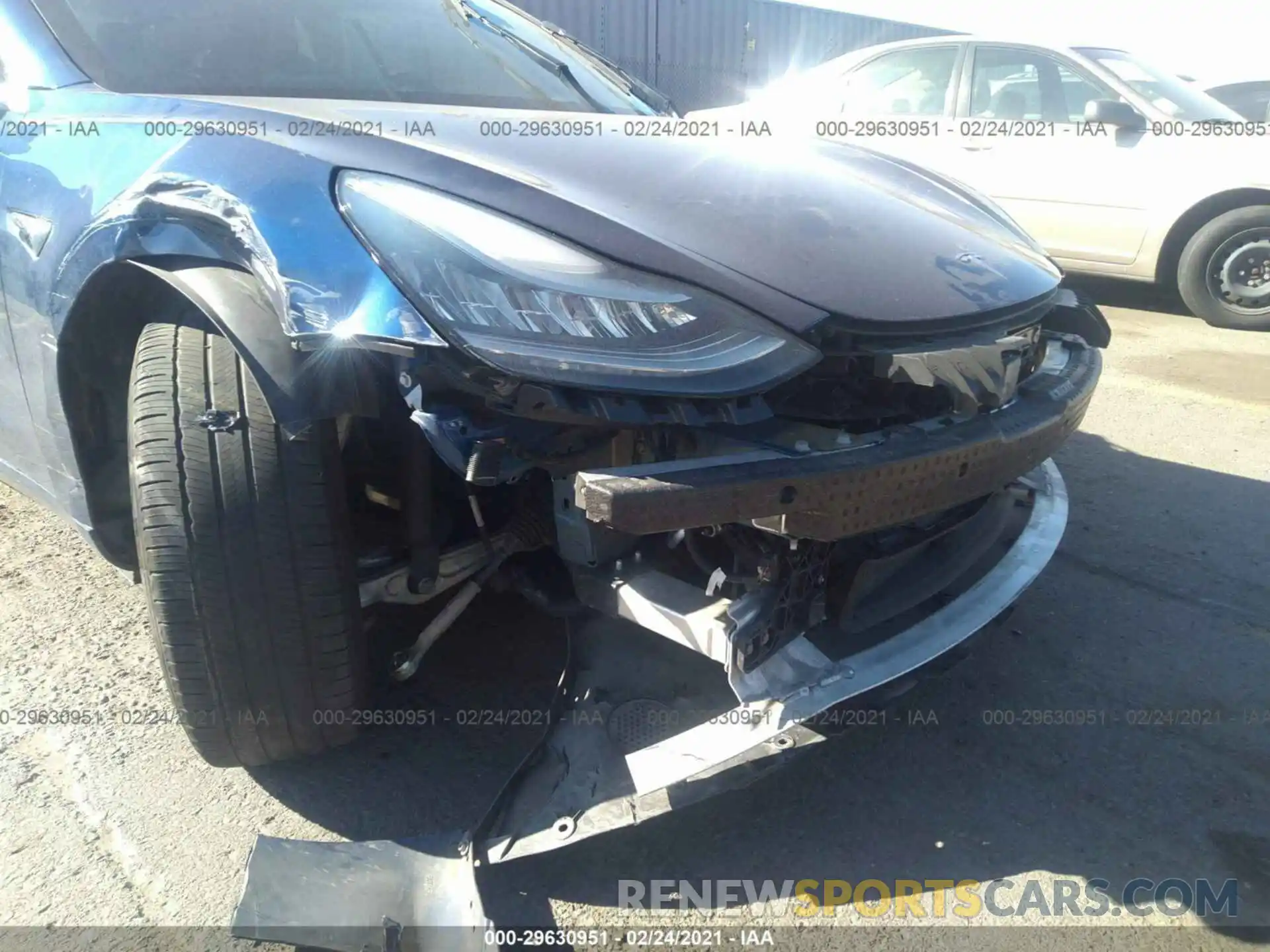 6 Photograph of a damaged car 5YJ3E1EA8KF309239 TESLA MODEL 3 2019