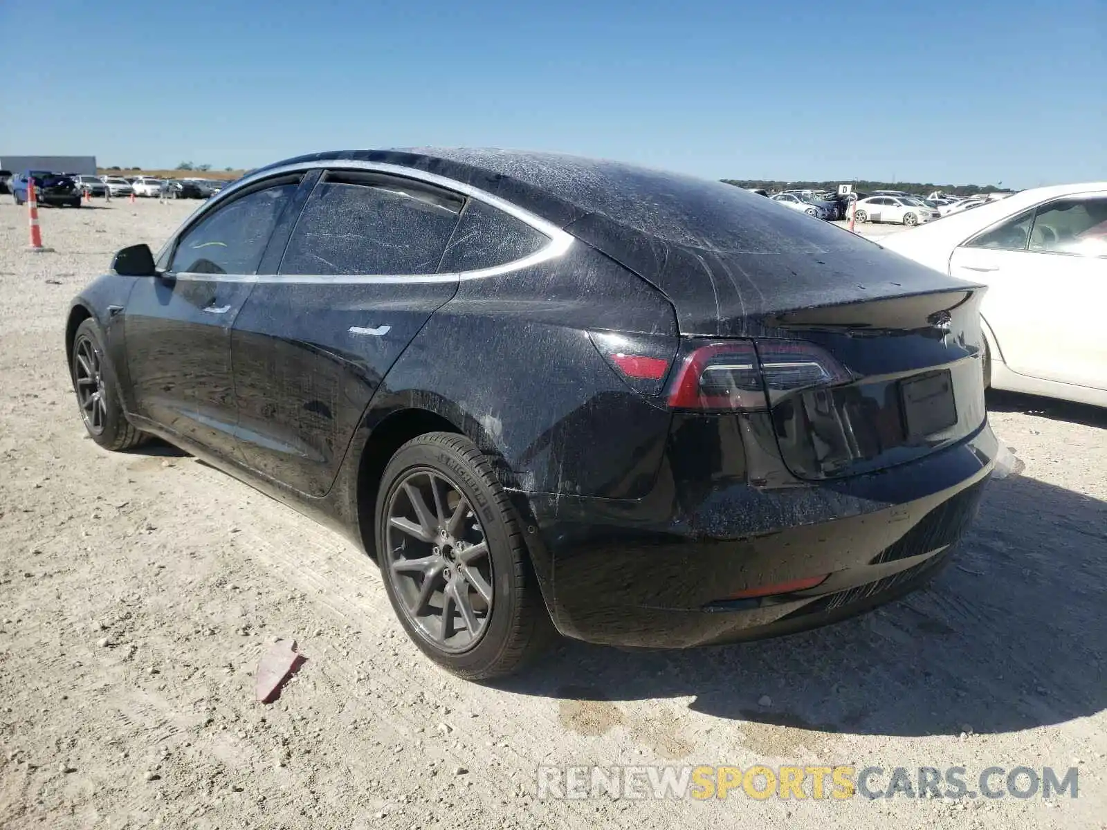 3 Photograph of a damaged car 5YJ3E1EA8KF311976 TESLA MODEL 3 2019