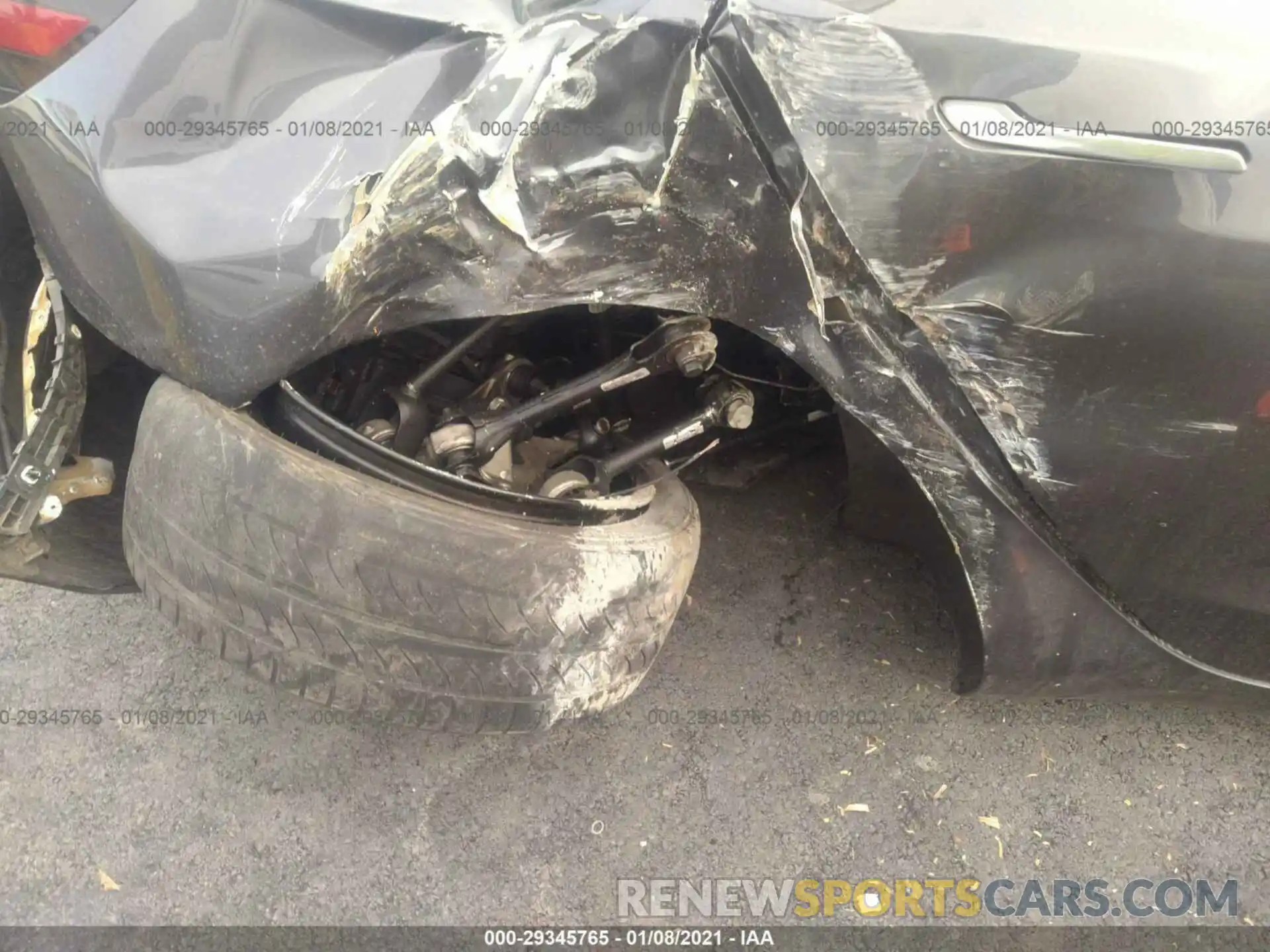 6 Photograph of a damaged car 5YJ3E1EA8KF312142 TESLA MODEL 3 2019