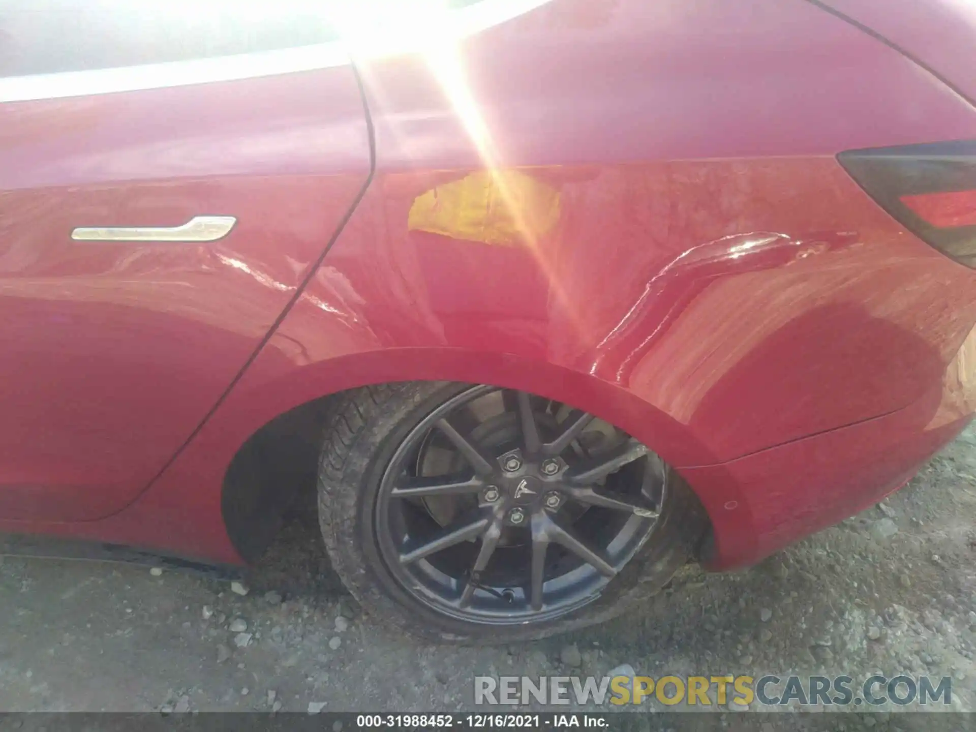 6 Photograph of a damaged car 5YJ3E1EA8KF312271 TESLA MODEL 3 2019