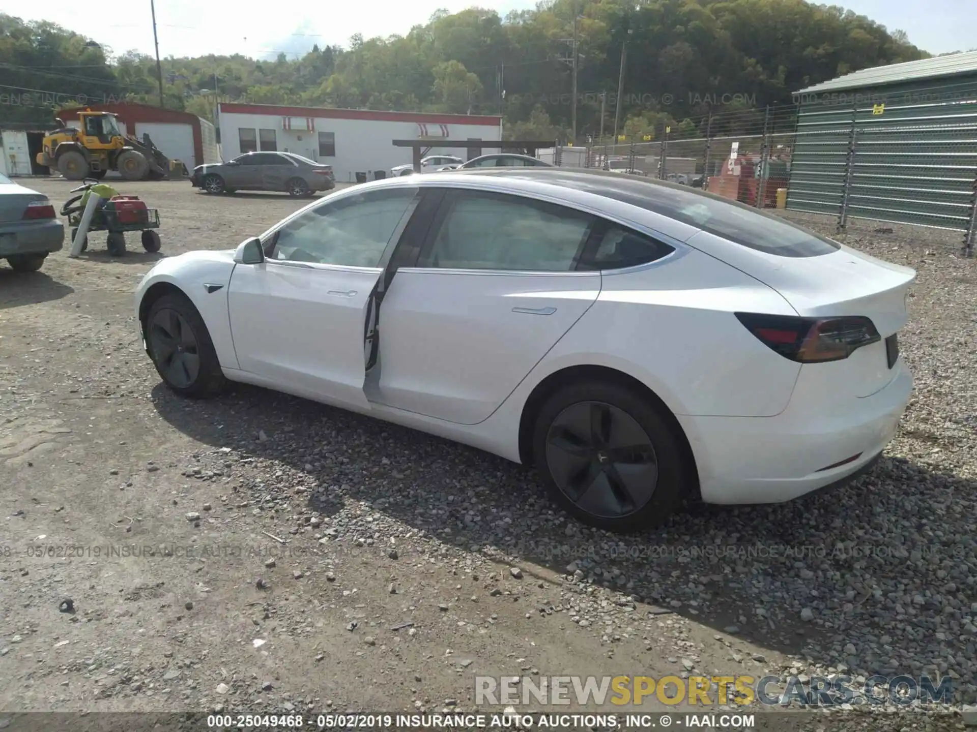 3 Photograph of a damaged car 5YJ3E1EA8KF314019 TESLA MODEL 3 2019