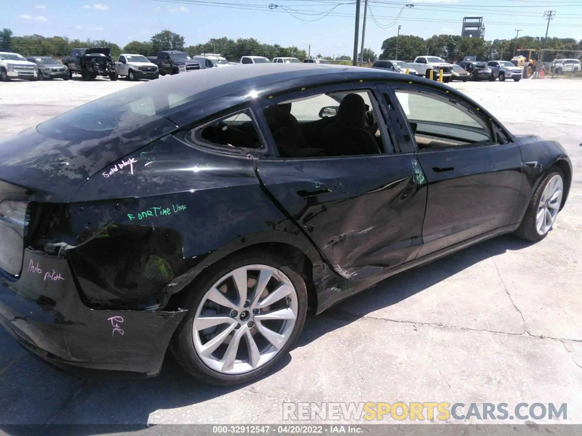 6 Photograph of a damaged car 5YJ3E1EA8KF314232 TESLA MODEL 3 2019