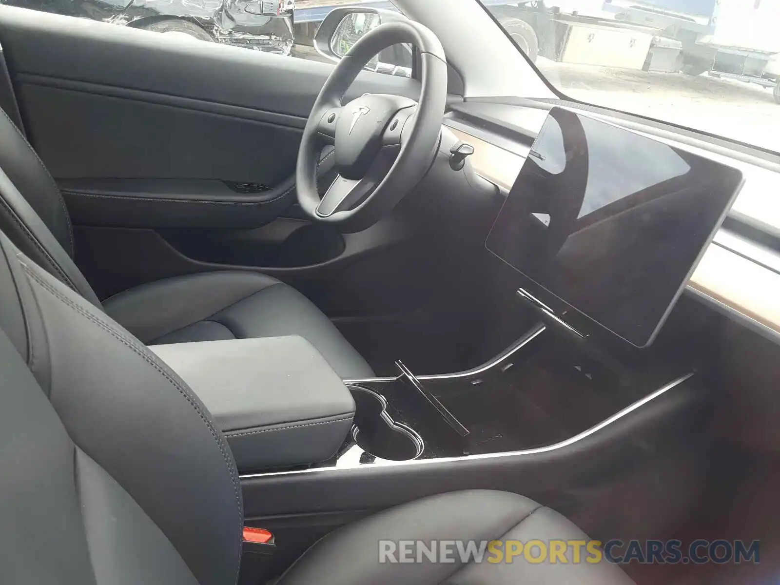 5 Photograph of a damaged car 5YJ3E1EA8KF317017 TESLA MODEL 3 2019