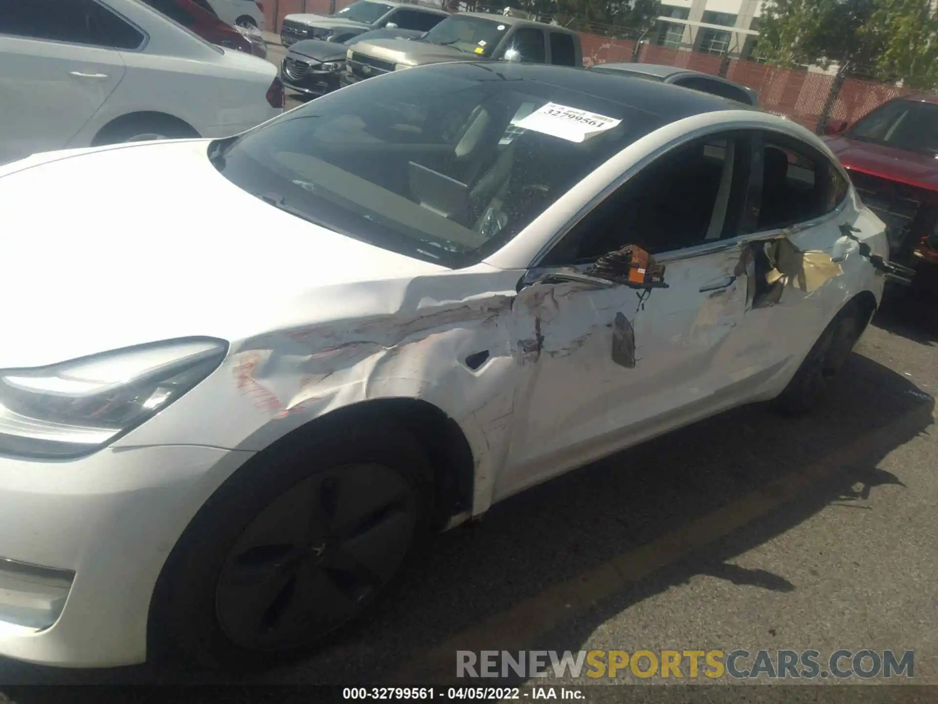 6 Photograph of a damaged car 5YJ3E1EA8KF317485 TESLA MODEL 3 2019