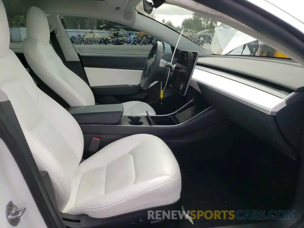 5 Photograph of a damaged car 5YJ3E1EA8KF322721 TESLA MODEL 3 2019