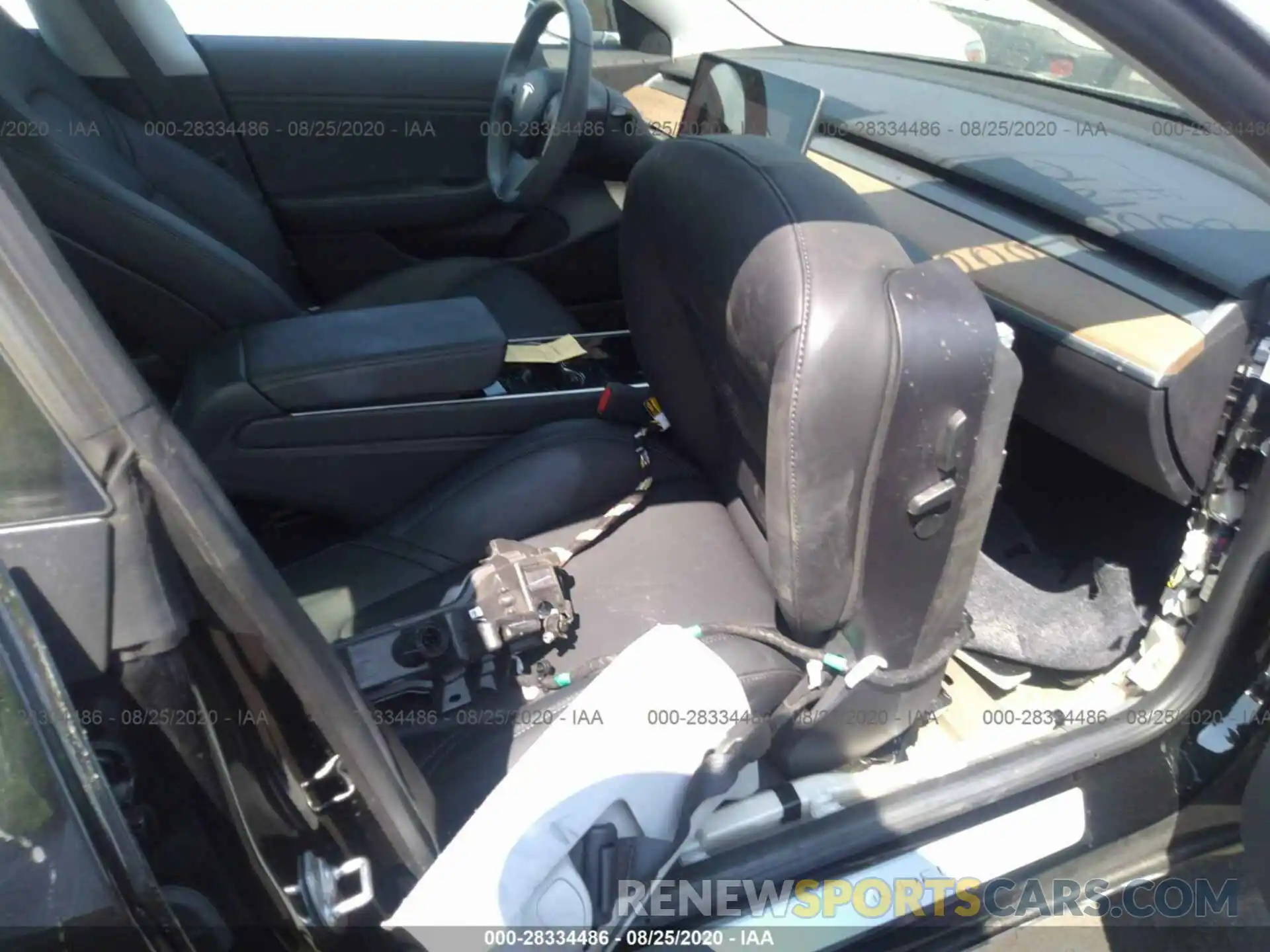 5 Photograph of a damaged car 5YJ3E1EA8KF323920 TESLA MODEL 3 2019