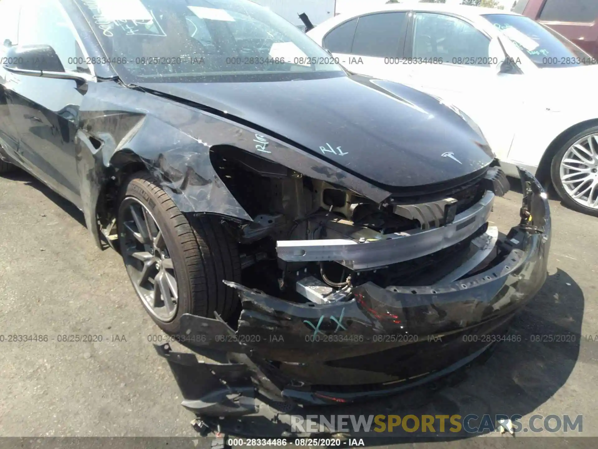 6 Photograph of a damaged car 5YJ3E1EA8KF323920 TESLA MODEL 3 2019