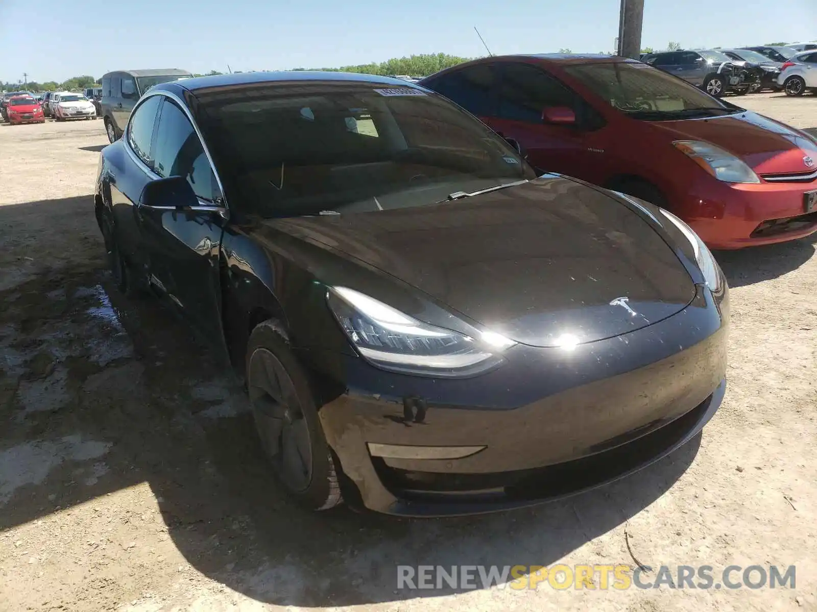 1 Фотография поврежденного автомобиля 5YJ3E1EA8KF325148 TESLA MODEL 3 2019