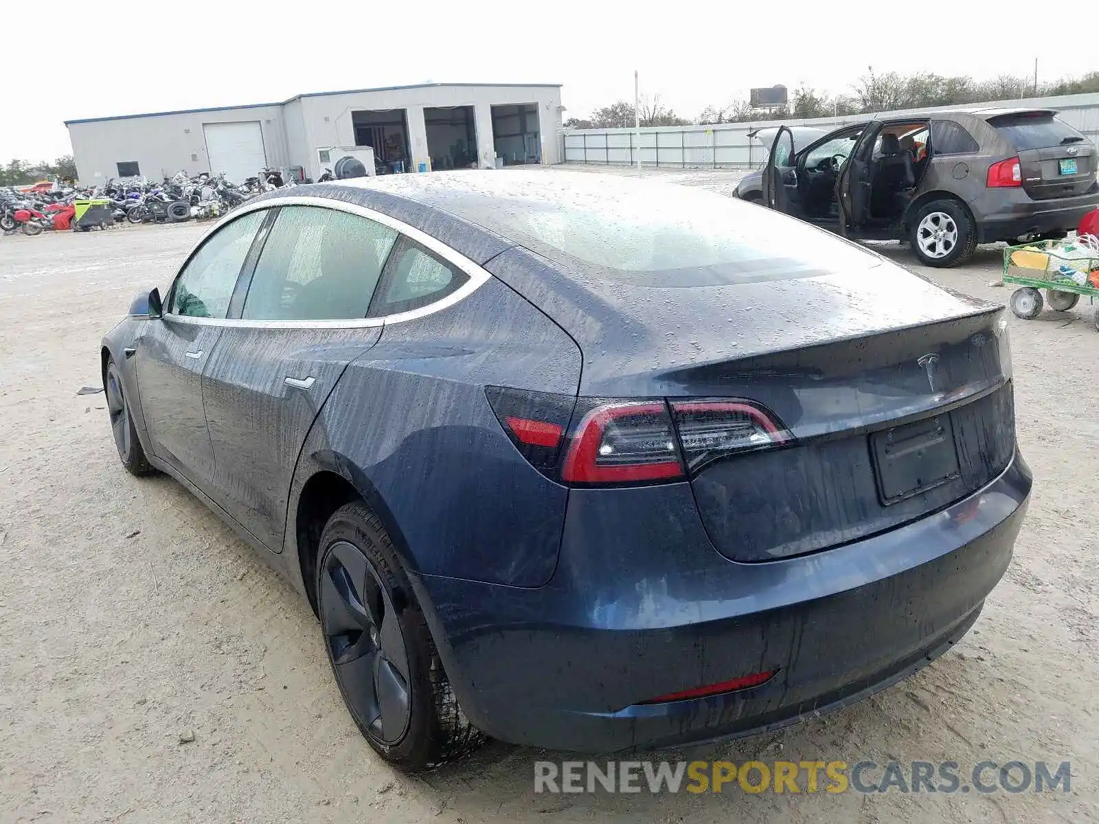 3 Photograph of a damaged car 5YJ3E1EA8KF325554 TESLA MODEL 3 2019