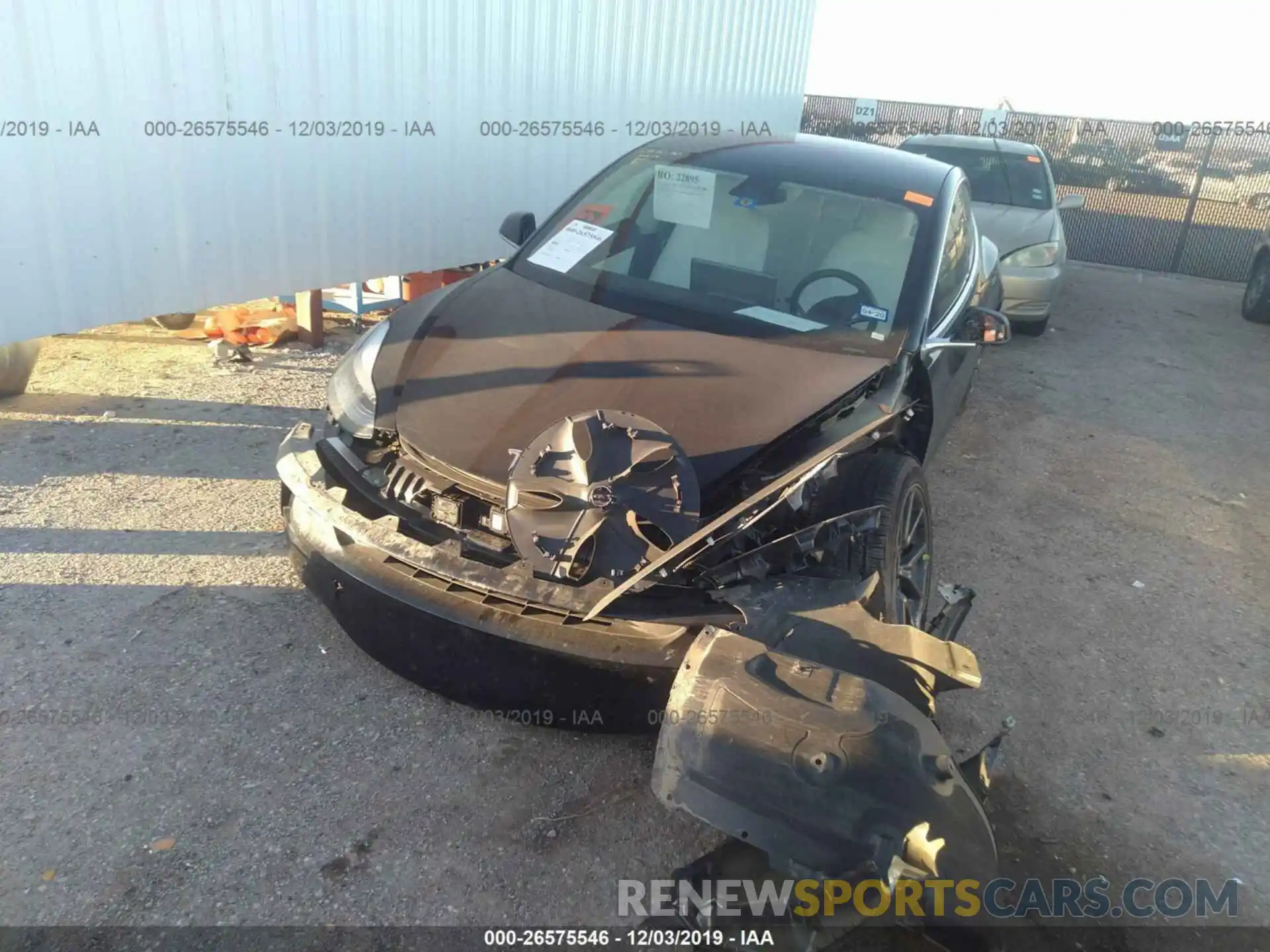 6 Photograph of a damaged car 5YJ3E1EA8KF327160 TESLA MODEL 3 2019