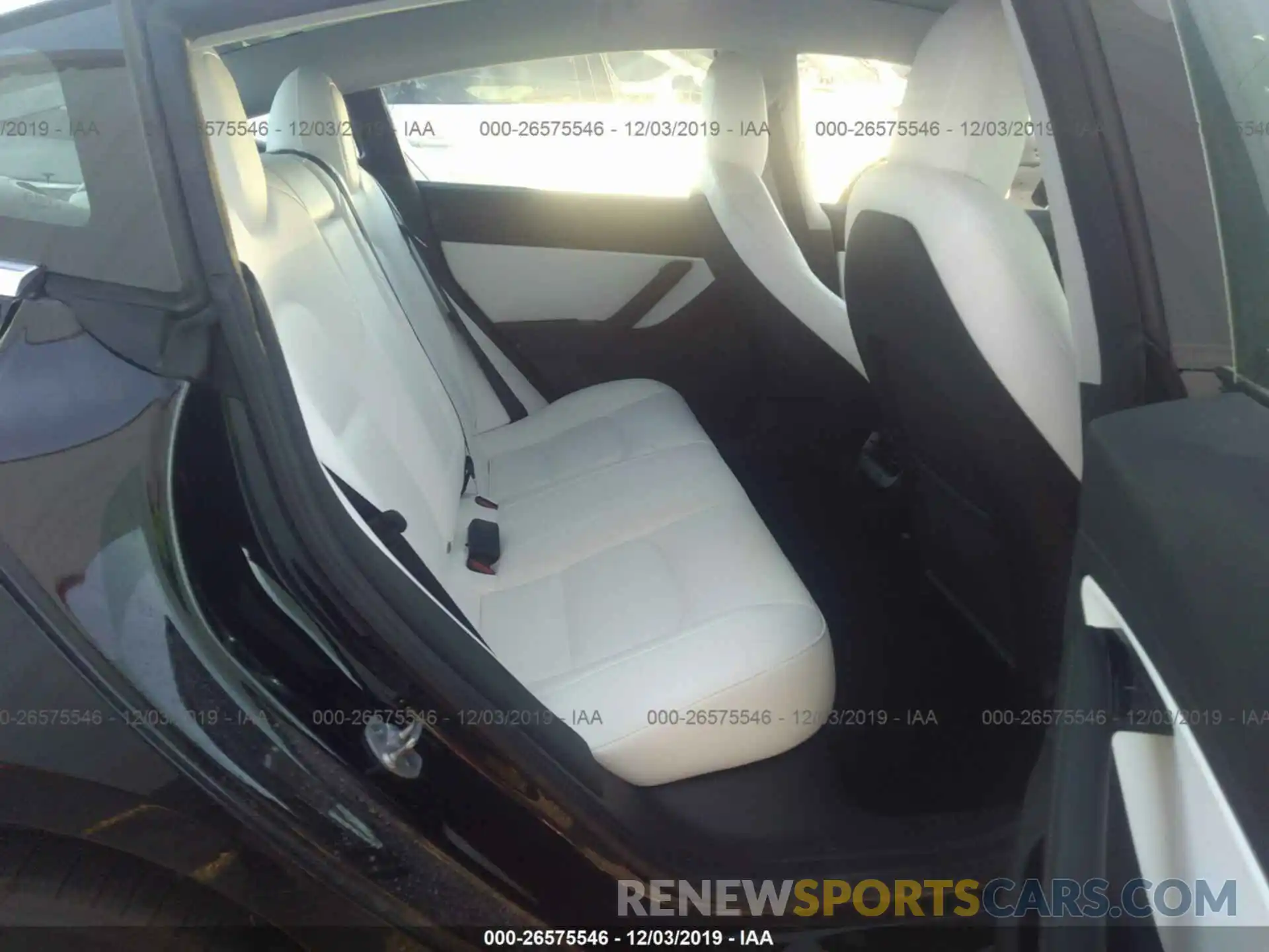 8 Photograph of a damaged car 5YJ3E1EA8KF327160 TESLA MODEL 3 2019