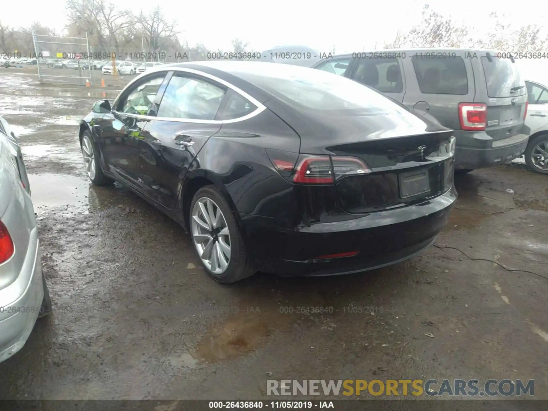 3 Photograph of a damaged car 5YJ3E1EA8KF331788 TESLA MODEL 3 2019