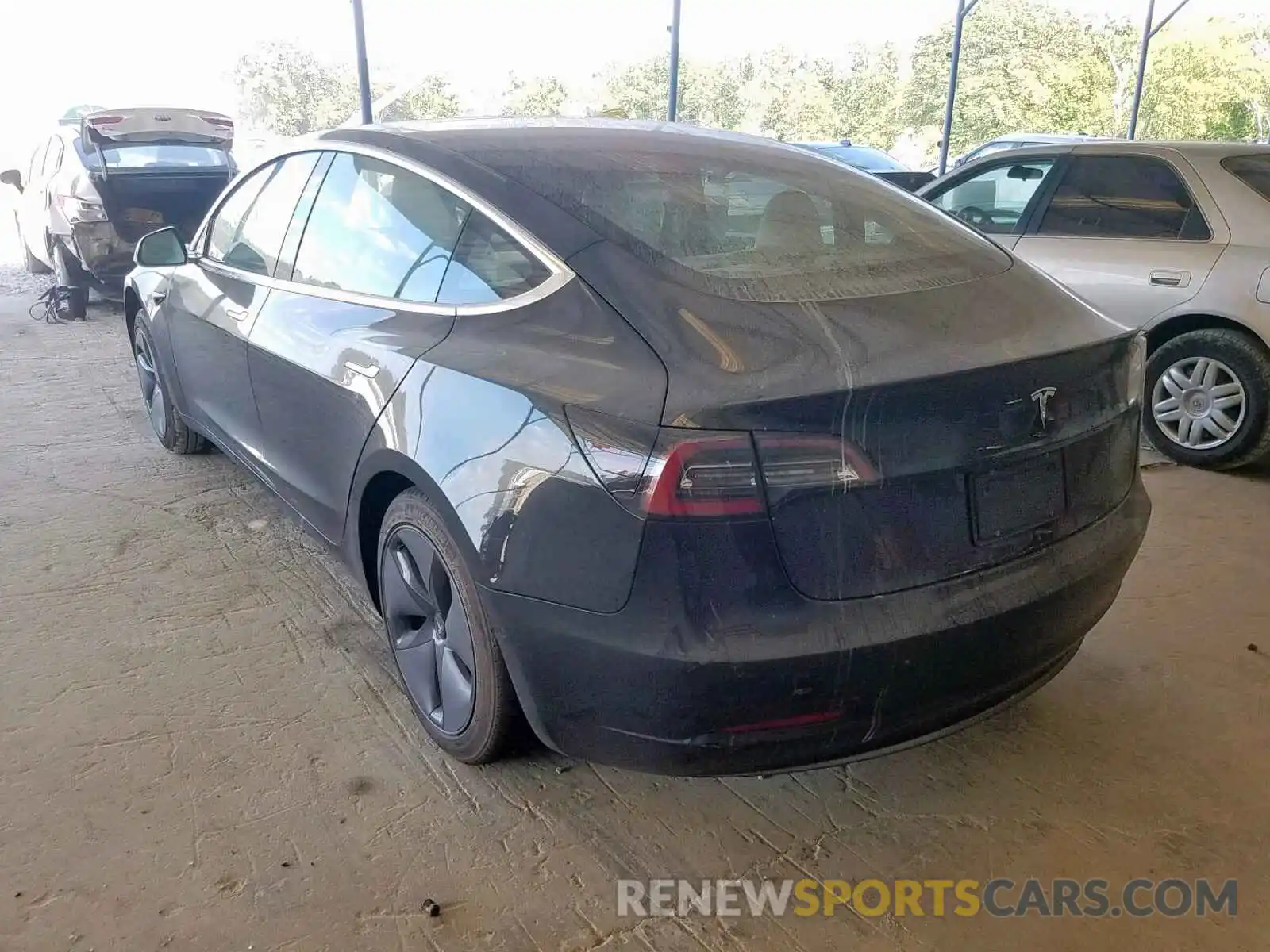 3 Фотография поврежденного автомобиля 5YJ3E1EA8KF332228 TESLA MODEL 3 2019