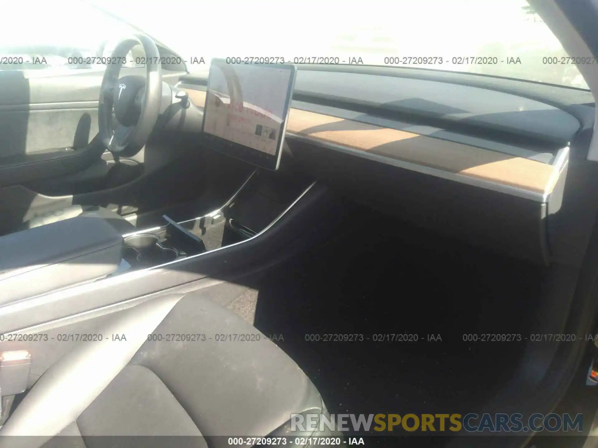 5 Photograph of a damaged car 5YJ3E1EA8KF361857 TESLA MODEL 3 2019