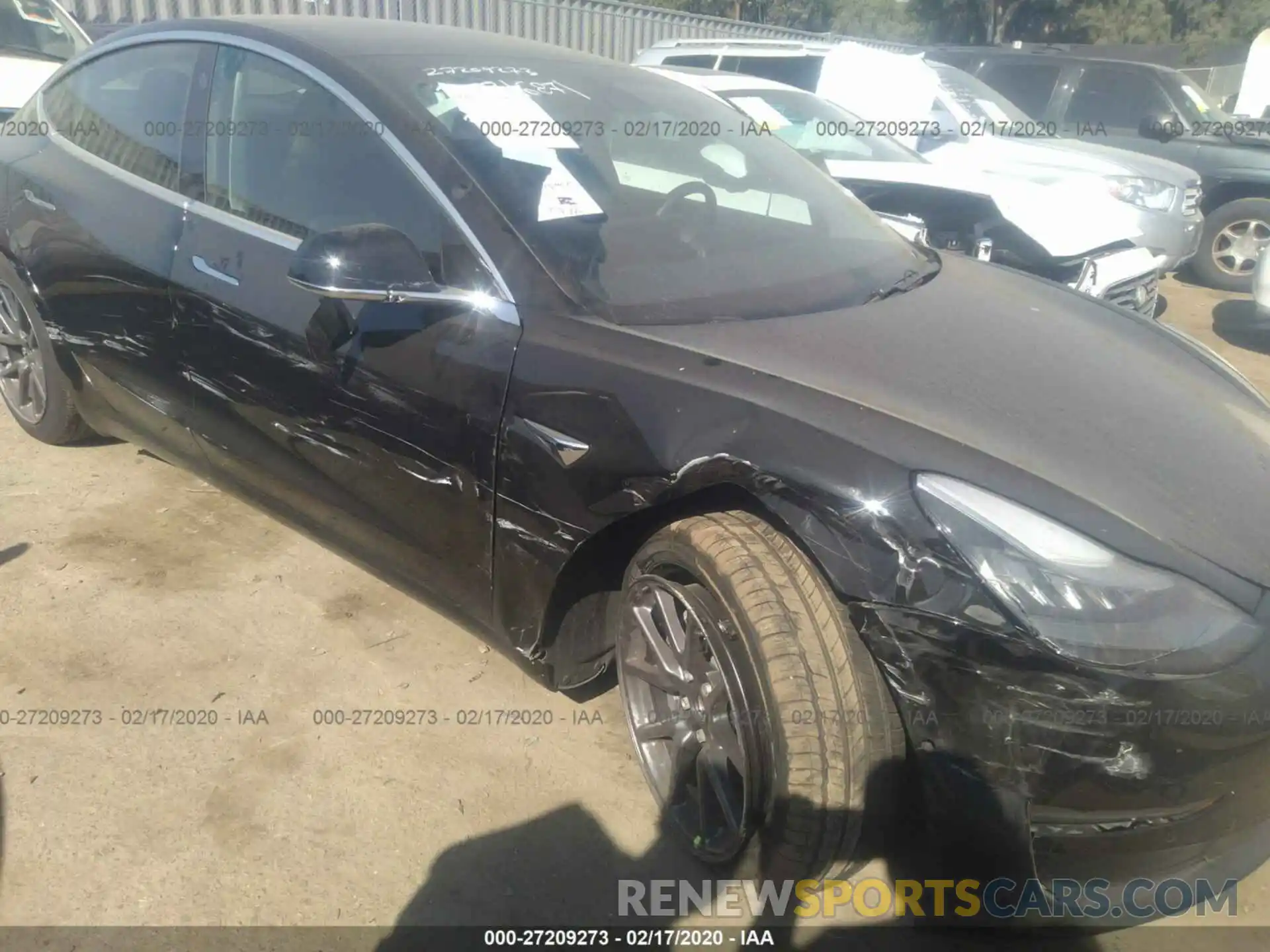 6 Photograph of a damaged car 5YJ3E1EA8KF361857 TESLA MODEL 3 2019