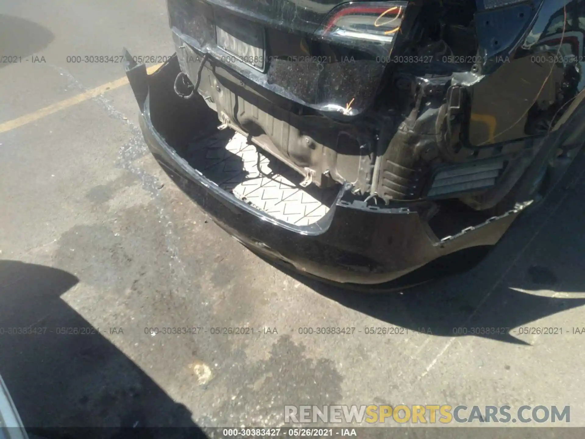 12 Photograph of a damaged car 5YJ3E1EA8KF394485 TESLA MODEL 3 2019