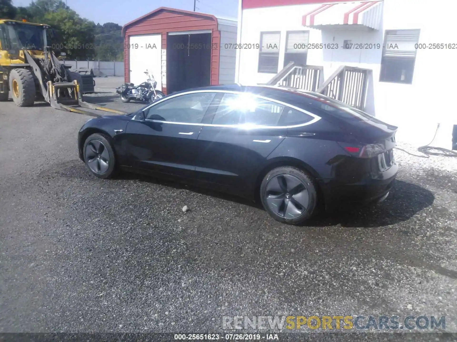 3 Photograph of a damaged car 5YJ3E1EA8KF394499 TESLA MODEL 3 2019