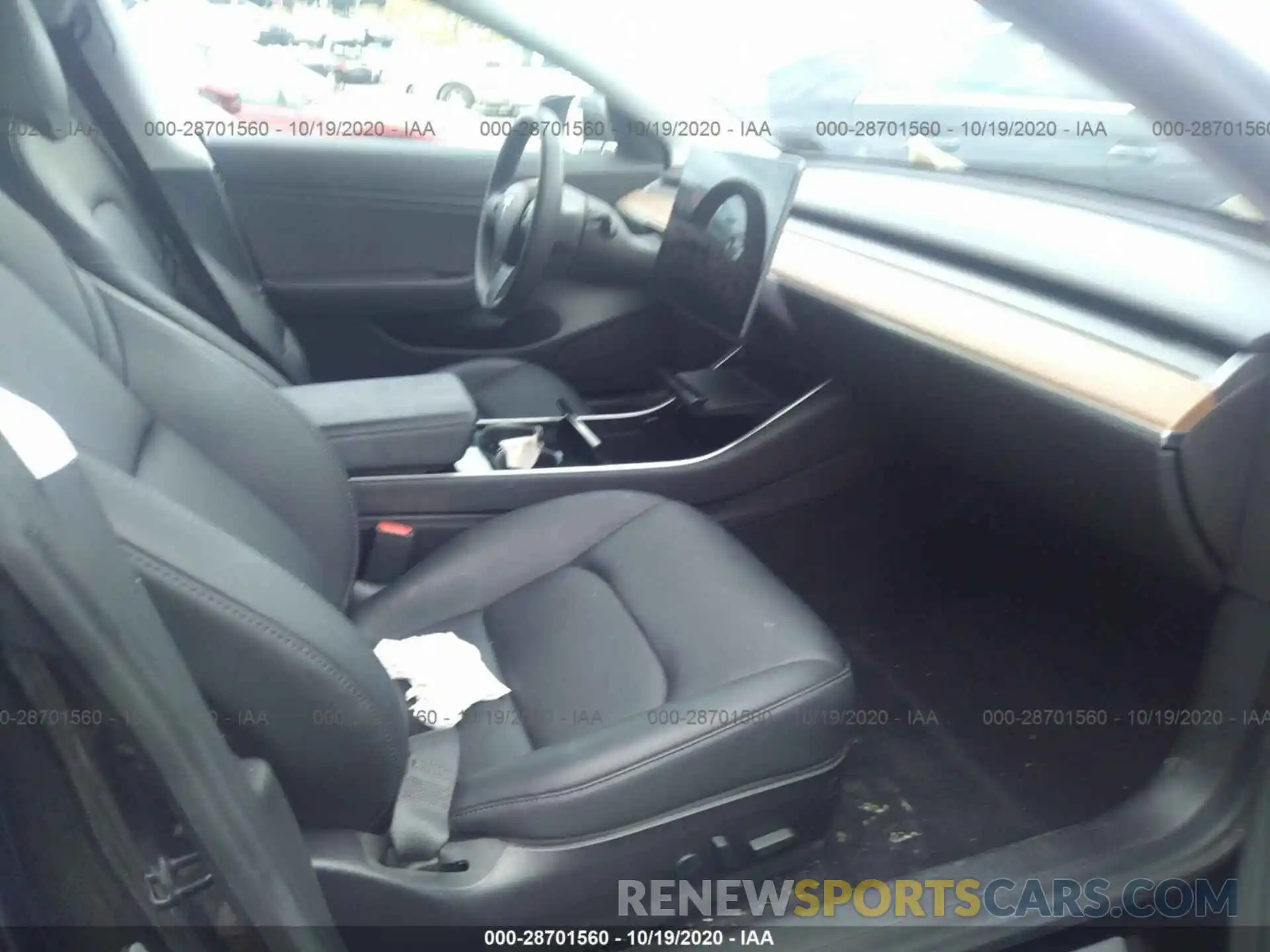 5 Photograph of a damaged car 5YJ3E1EA8KF394924 TESLA MODEL 3 2019