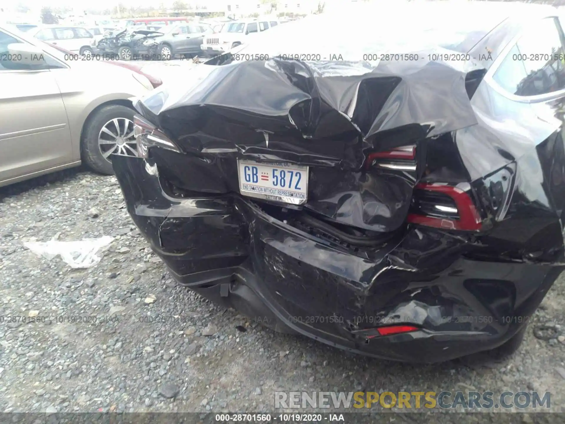 6 Фотография поврежденного автомобиля 5YJ3E1EA8KF394924 TESLA MODEL 3 2019
